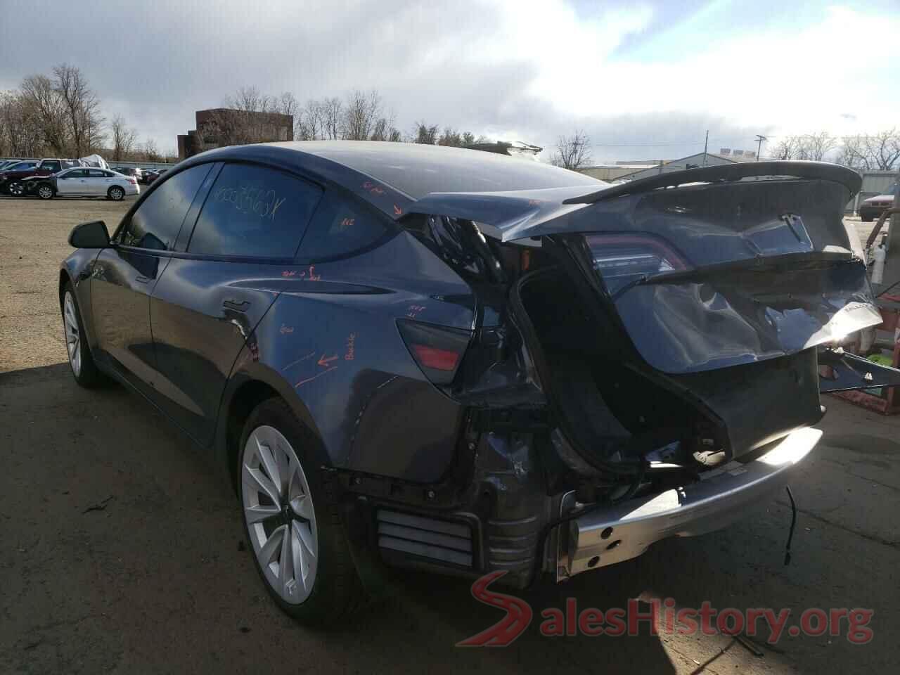 5YJ3E1EB2MF027660 2021 TESLA MODEL 3