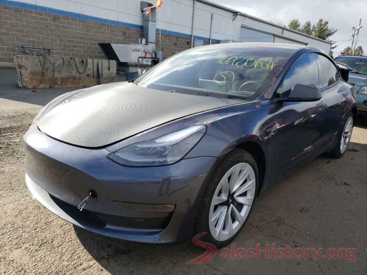 5YJ3E1EB2MF027660 2021 TESLA MODEL 3