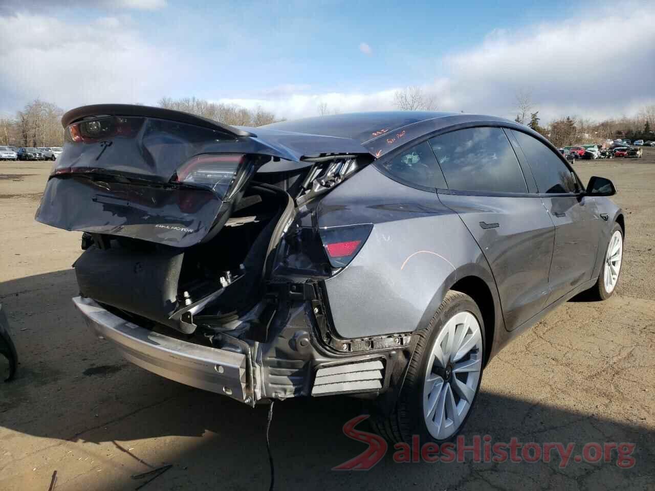 5YJ3E1EB2MF027660 2021 TESLA MODEL 3