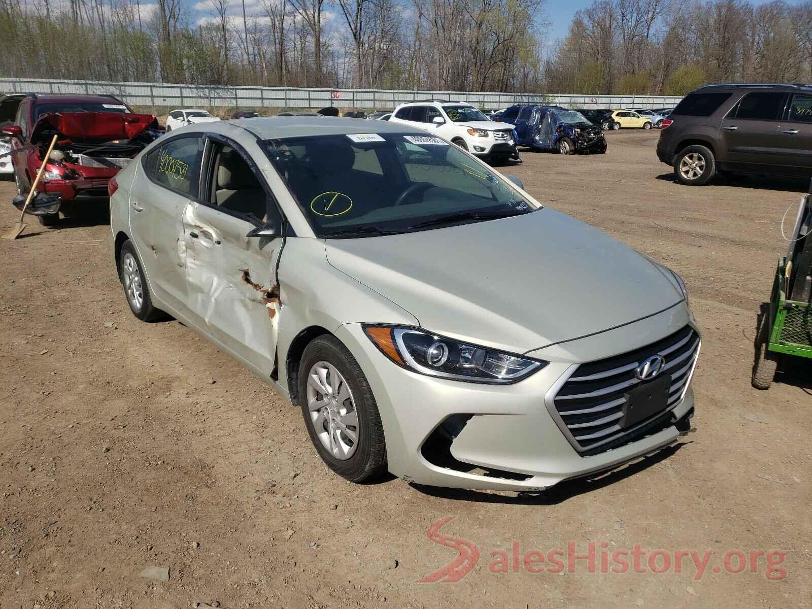 5NPD74LFXHH127471 2017 HYUNDAI ELANTRA