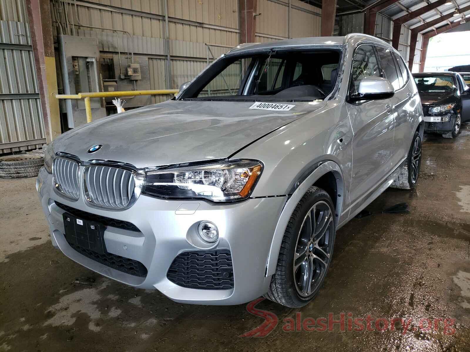 5UXWZ7C37H0X39035 2017 BMW X3