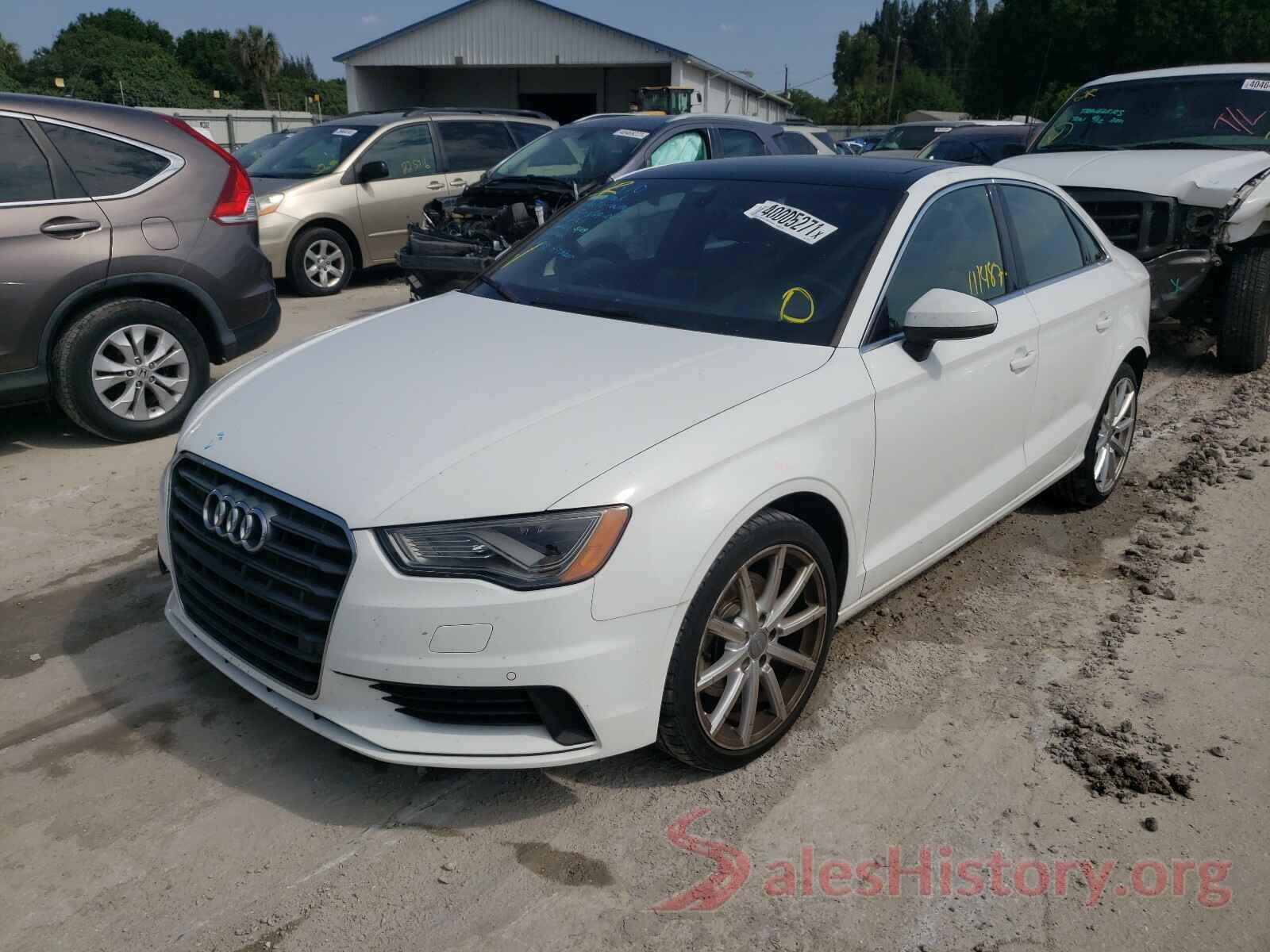 WAUC7GFF4G1036160 2016 AUDI A3