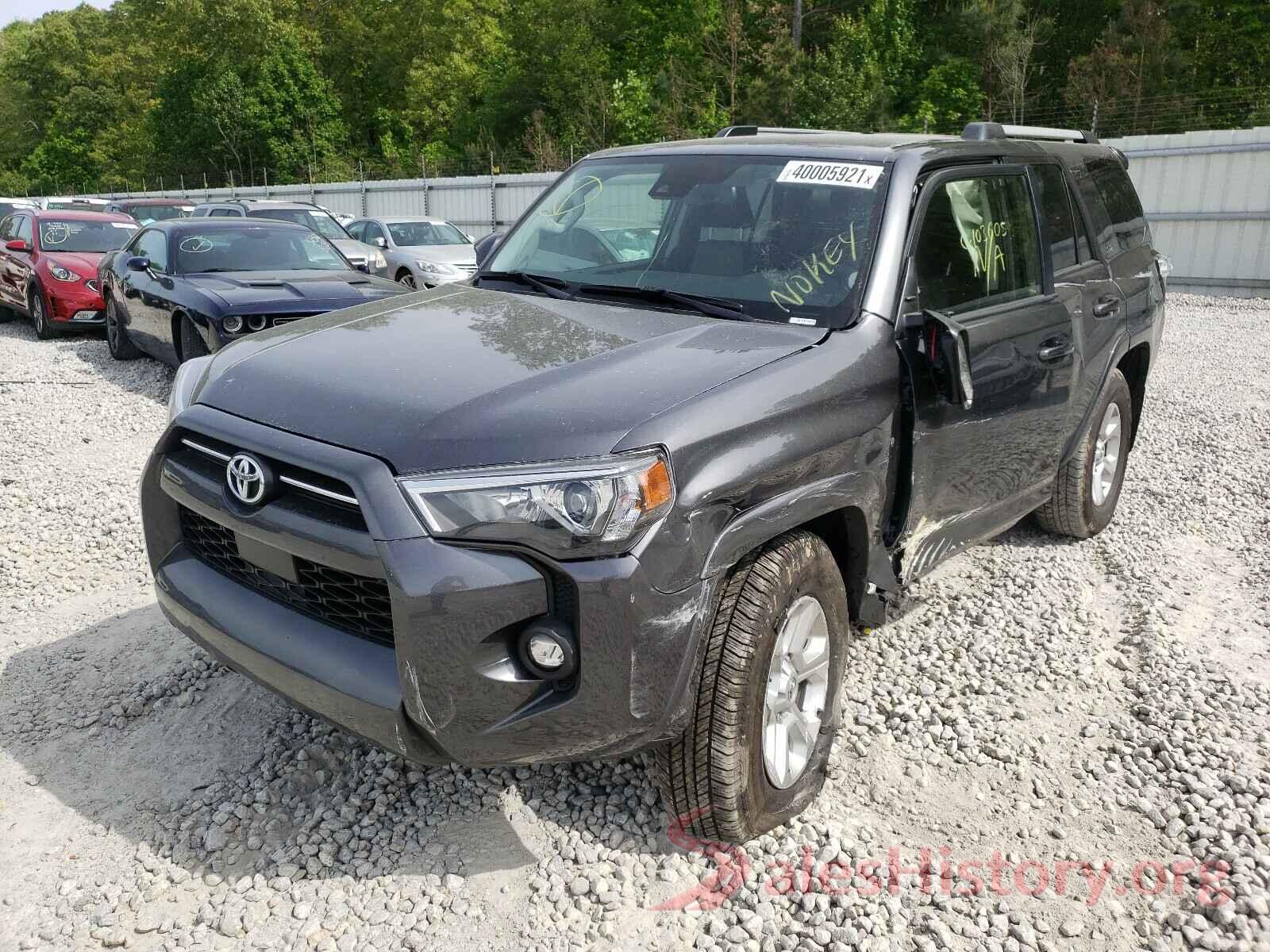 JTEEU5JR1M5230252 2021 TOYOTA 4RUNNER