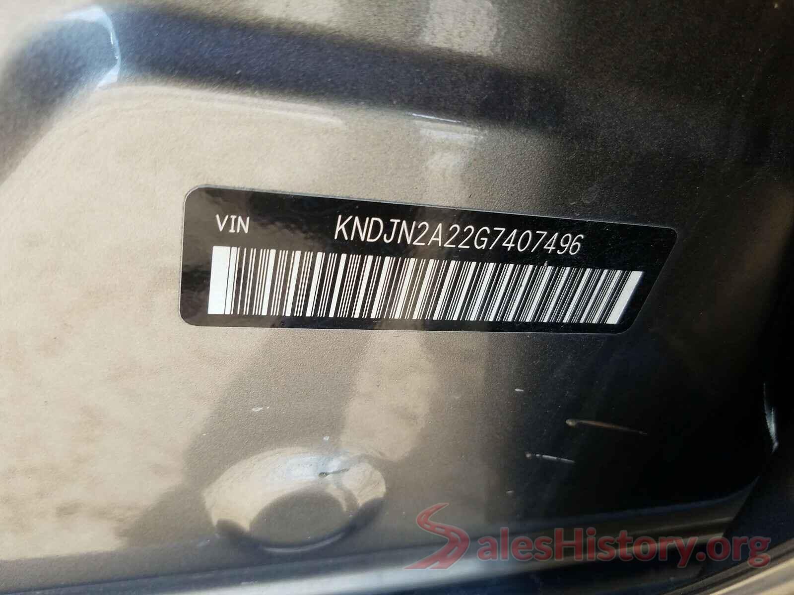 KNDJN2A22G7407496 2016 KIA SOUL