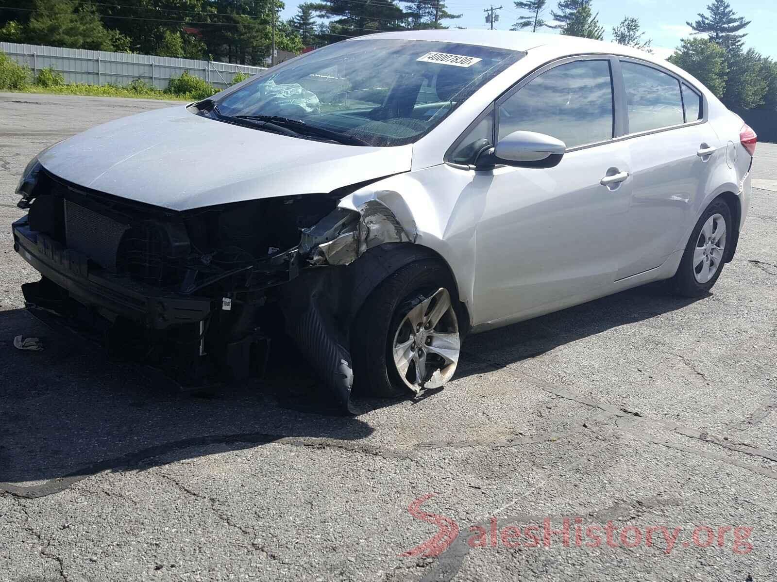 KNAFK4A60G5610280 2016 KIA FORTE