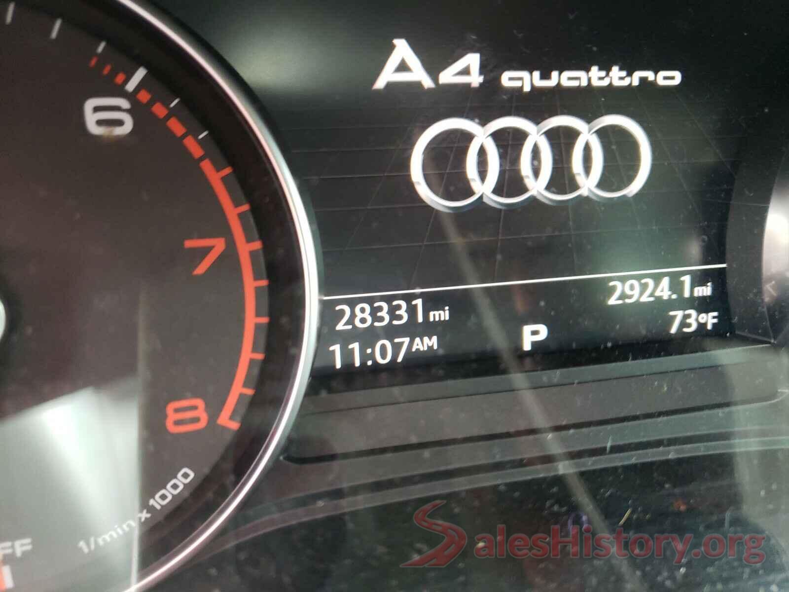 WAUANAF47HN006041 2017 AUDI A4