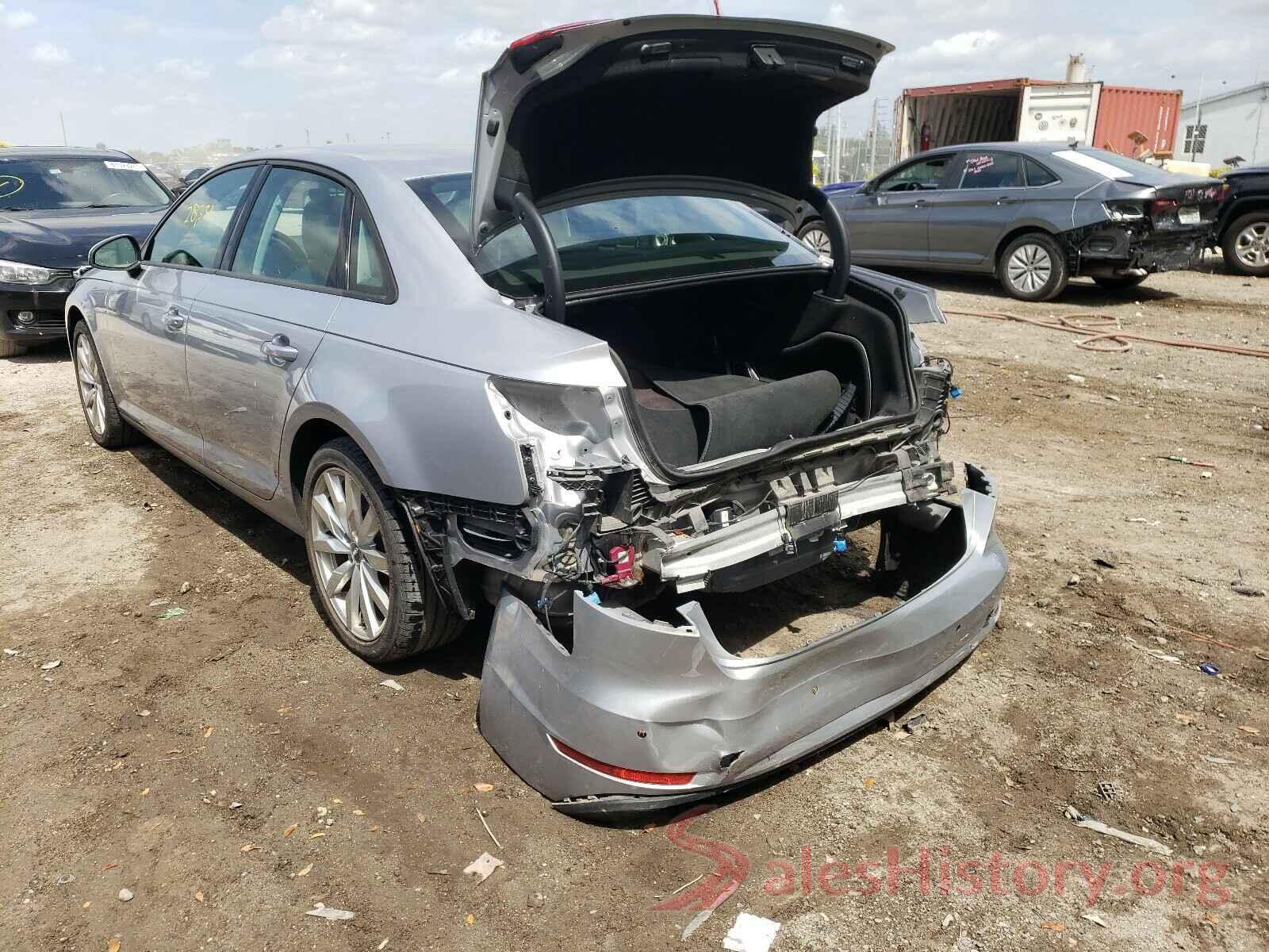 WAUANAF47HN006041 2017 AUDI A4