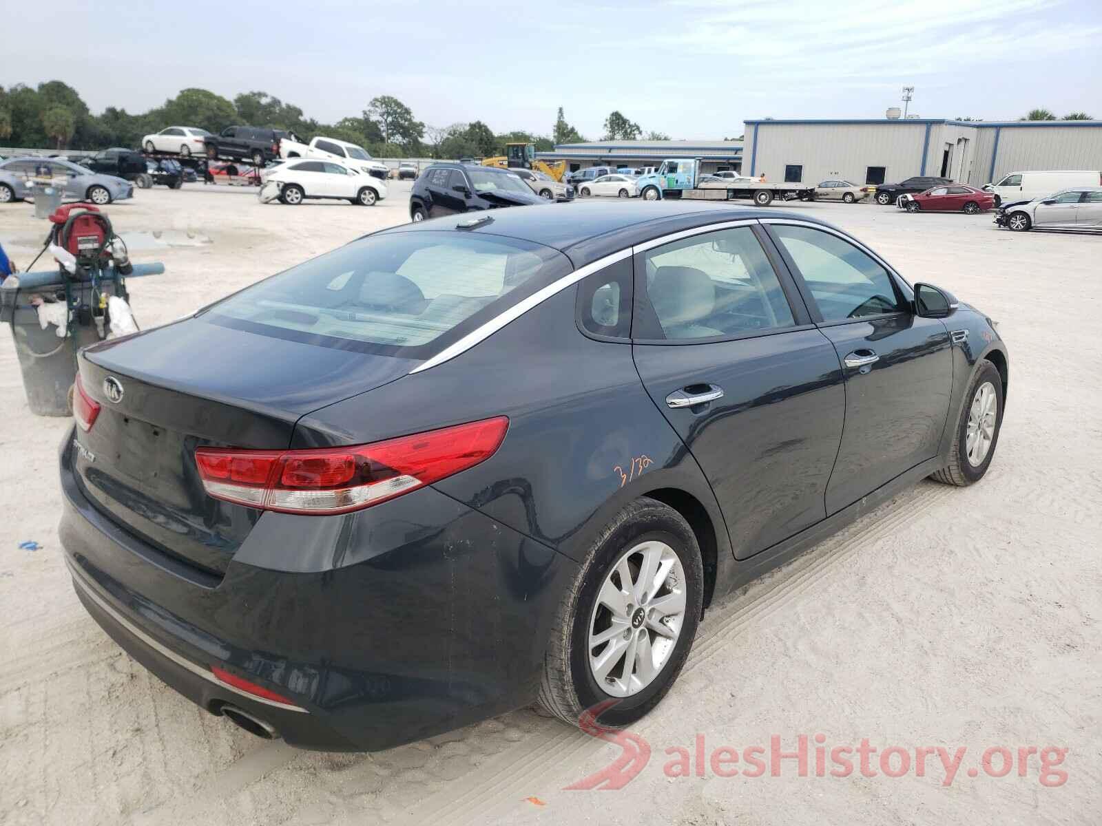 KNAGT4L31G5079188 2016 KIA OPTIMA