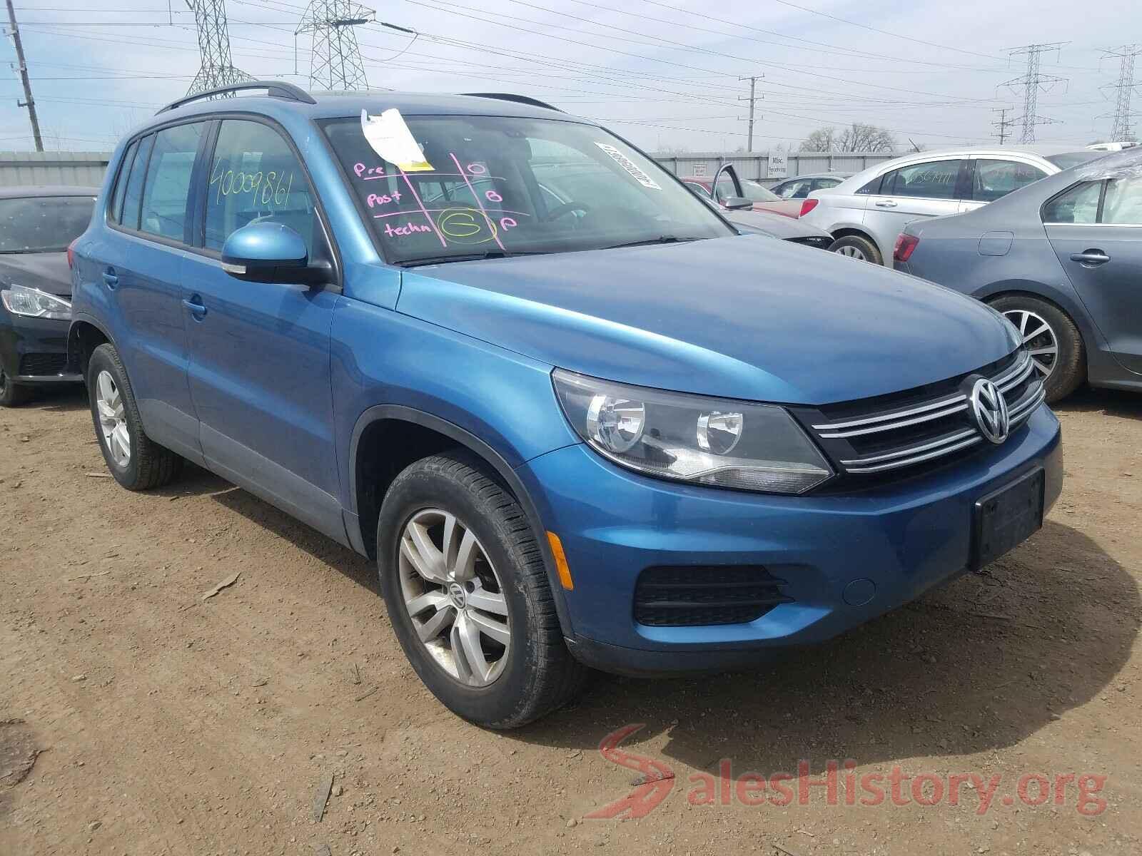 WVGBV7AX7HK038769 2017 VOLKSWAGEN TIGUAN