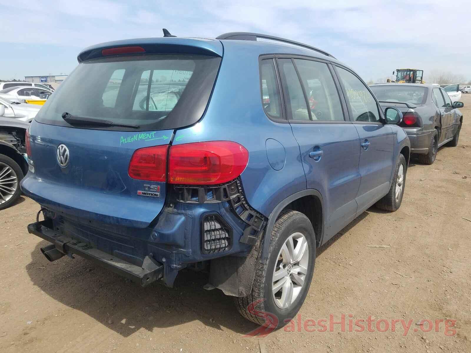 WVGBV7AX7HK038769 2017 VOLKSWAGEN TIGUAN