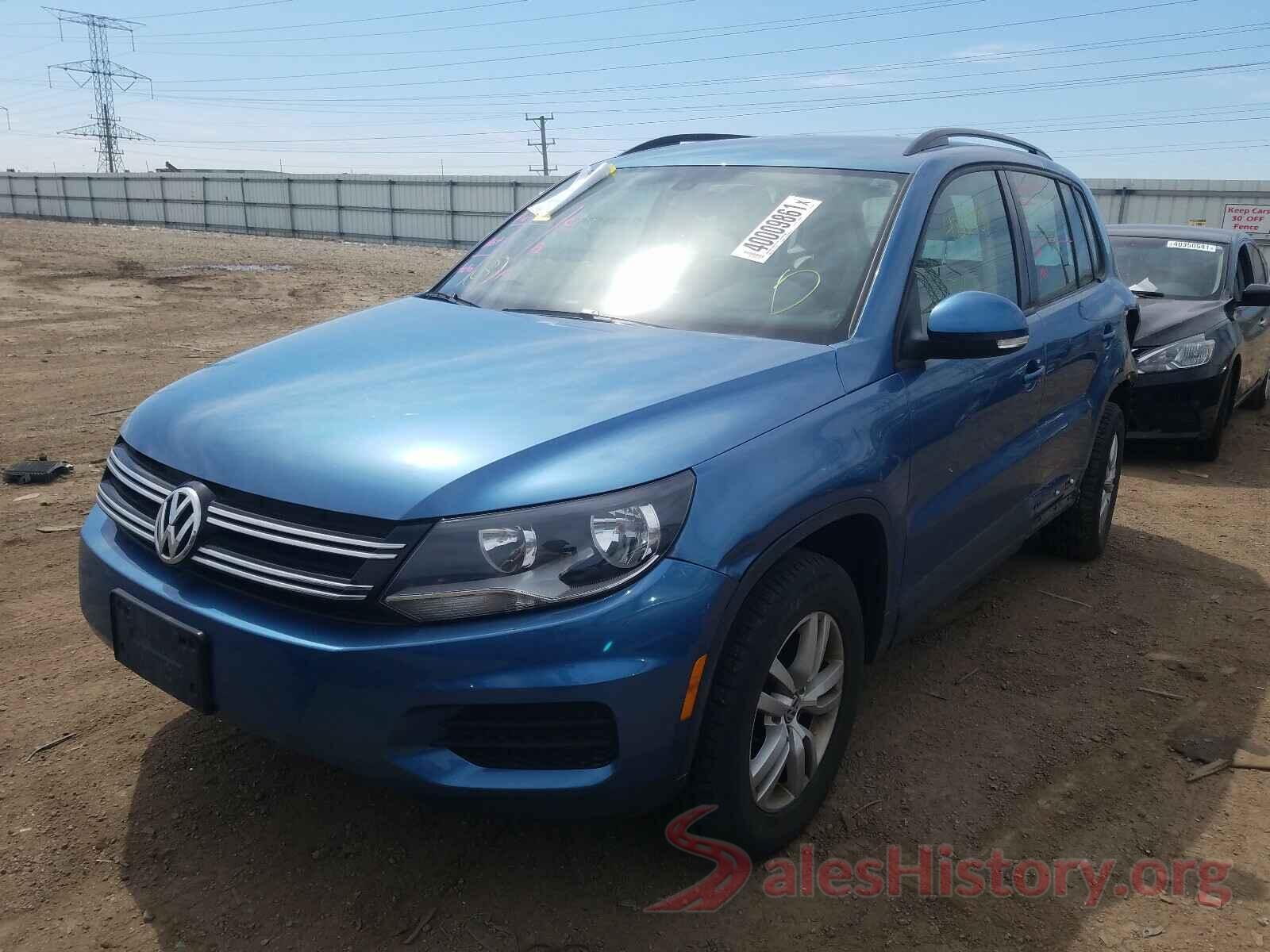 WVGBV7AX7HK038769 2017 VOLKSWAGEN TIGUAN