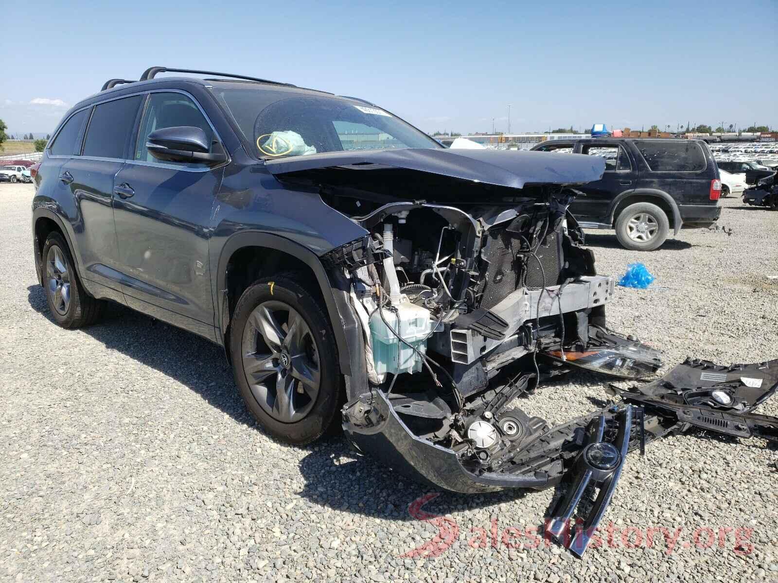 5TDDZRFH2HS408291 2017 TOYOTA HIGHLANDER