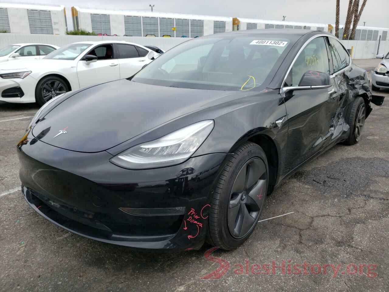 5YJ3E1EB4KF384433 2019 TESLA MODEL 3