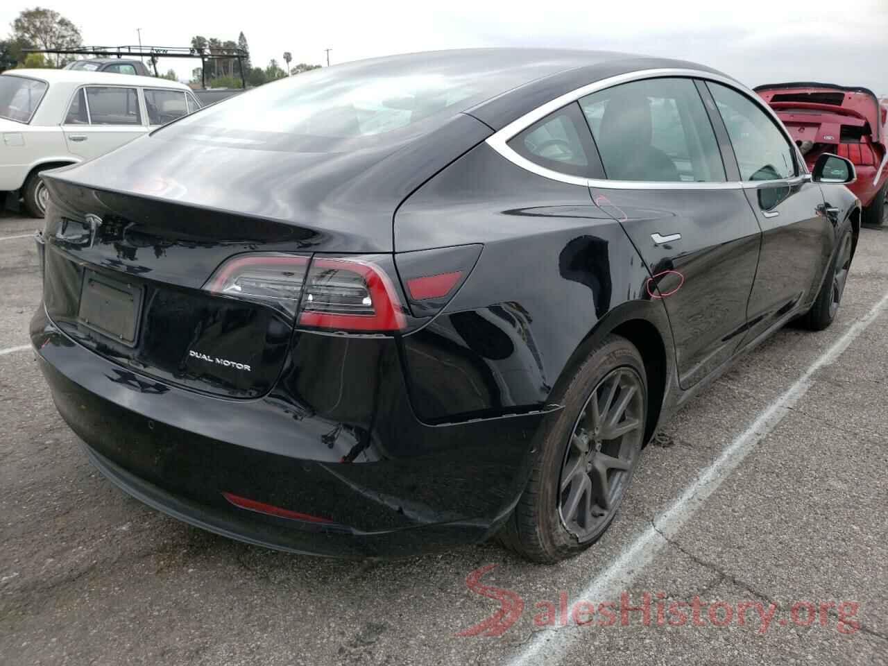 5YJ3E1EB4KF384433 2019 TESLA MODEL 3