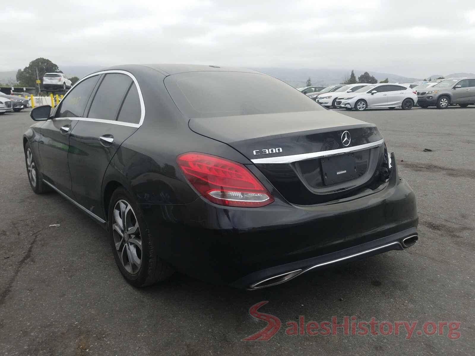 55SWF4JB9GU158587 2016 MERCEDES-BENZ C CLASS