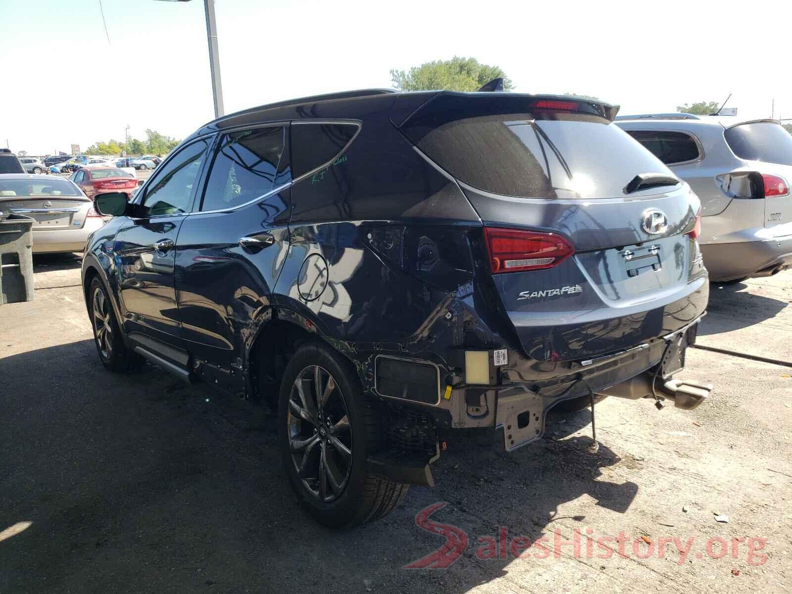 5NMZW4LA1HH048880 2017 HYUNDAI SANTA FE