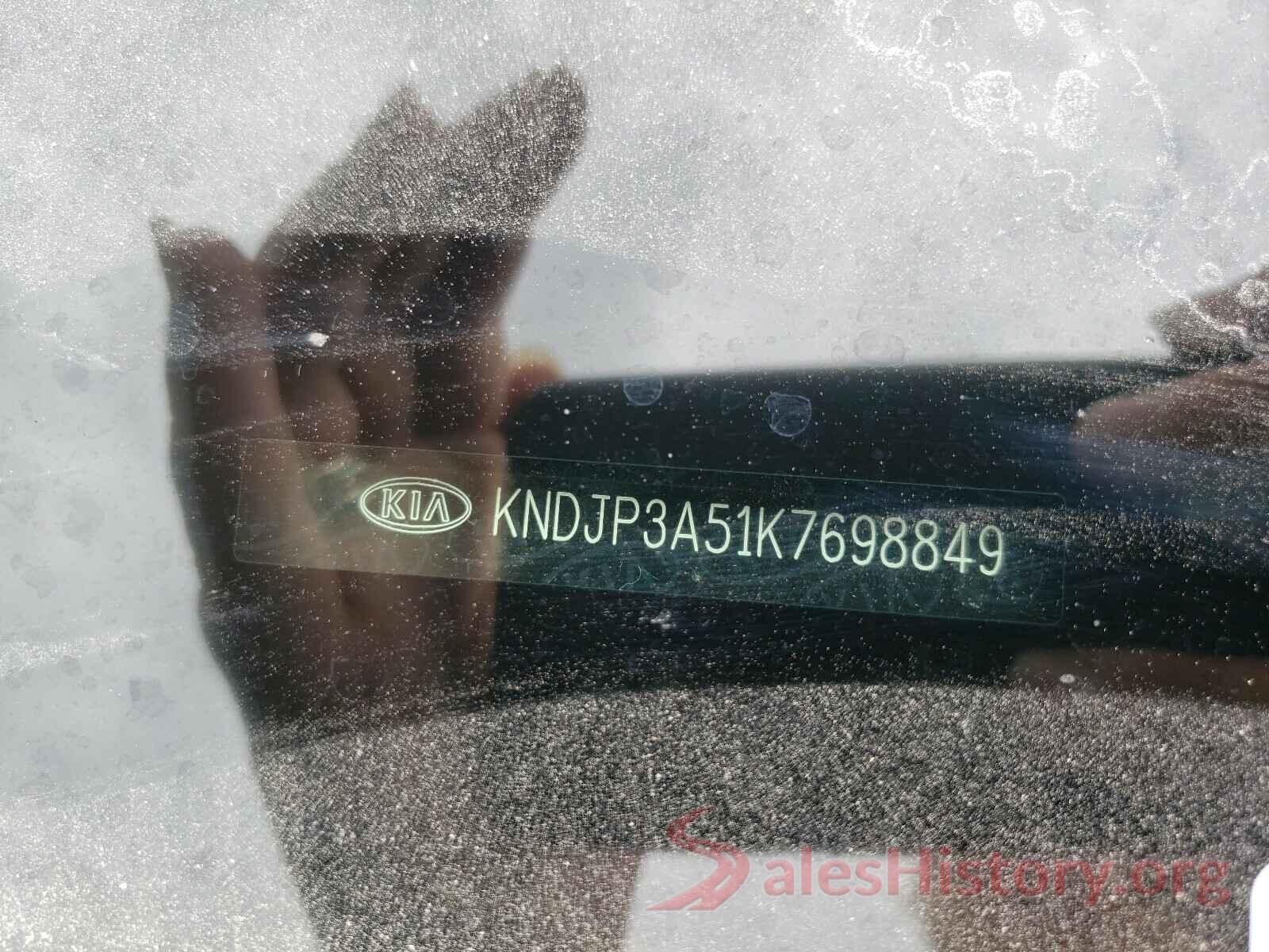 KNDJP3A51K7698849 2019 KIA SOUL