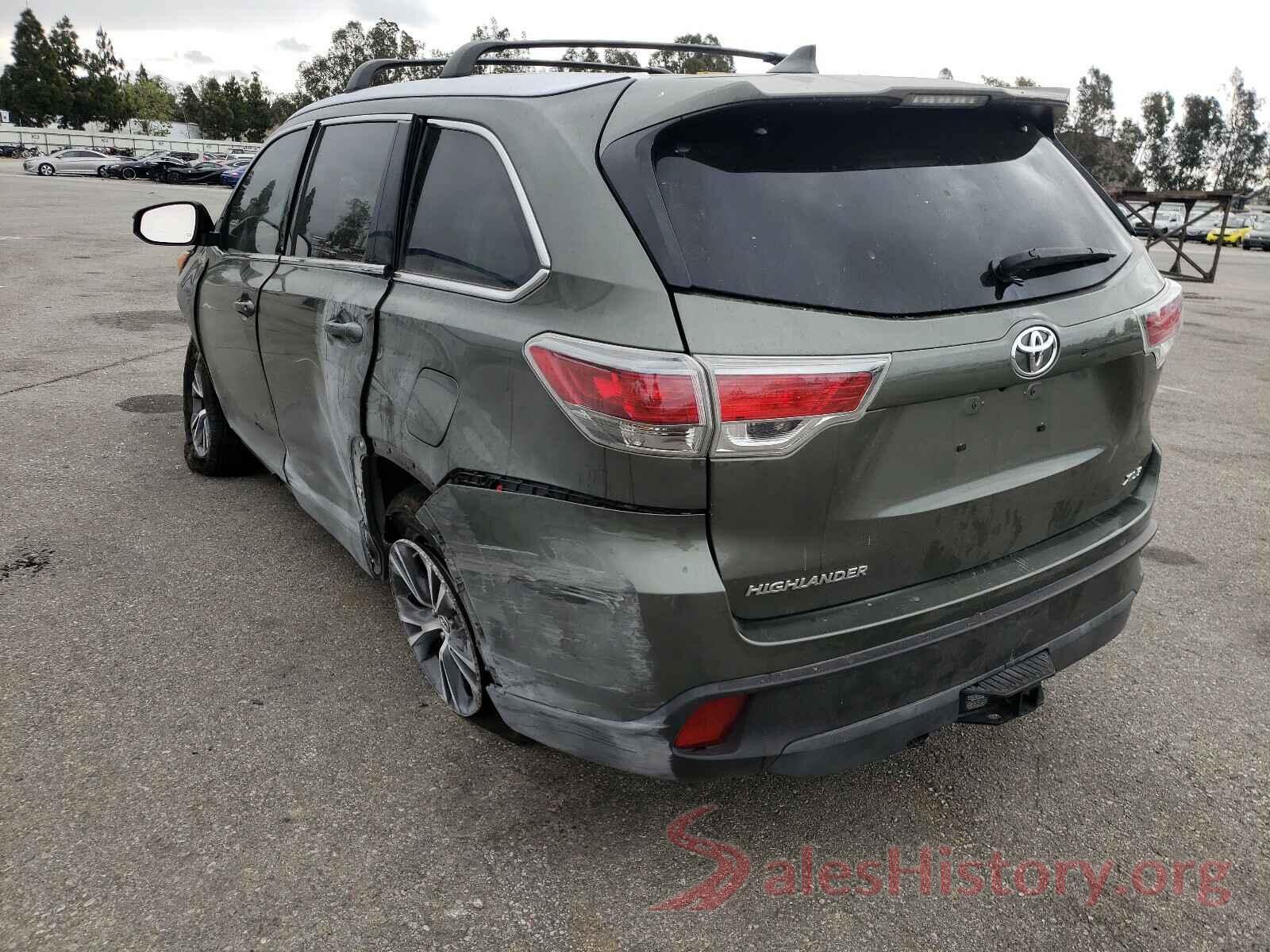 5TDKKRFH7GS152840 2016 TOYOTA HIGHLANDER