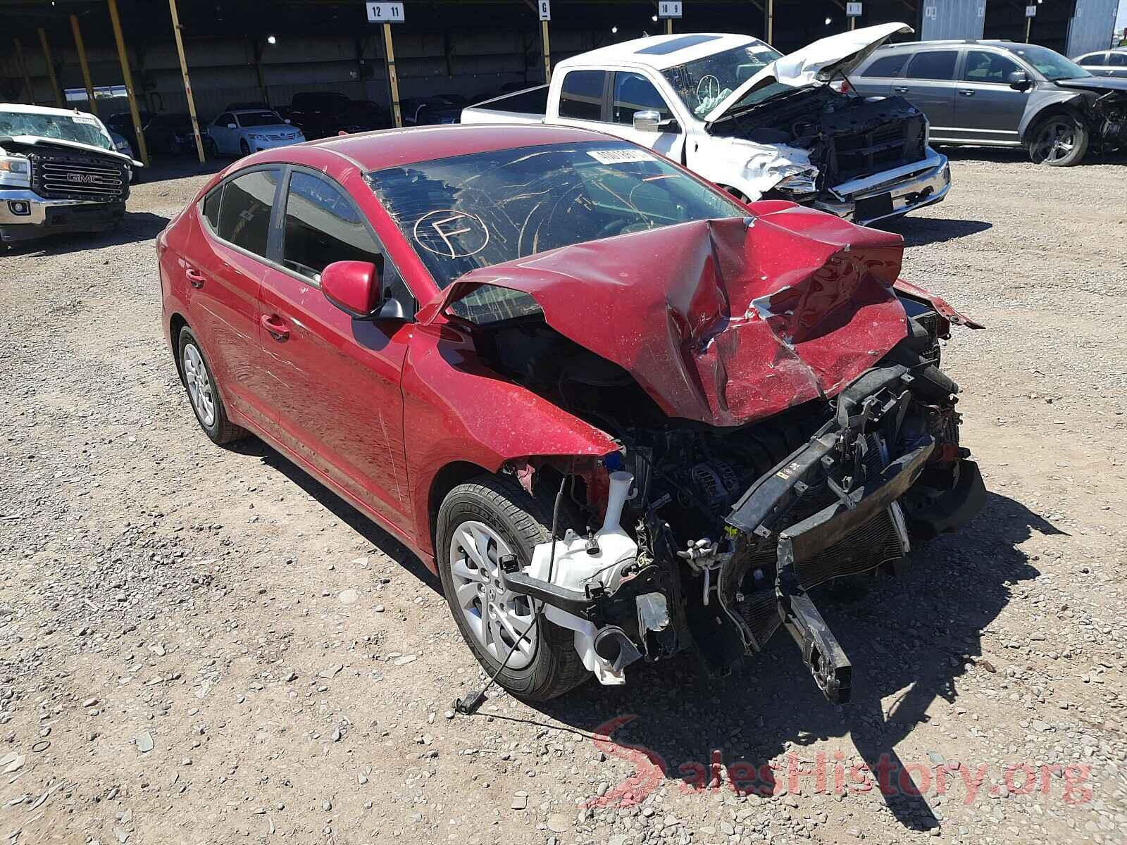 KMHD74LF6HU173168 2017 HYUNDAI ELANTRA