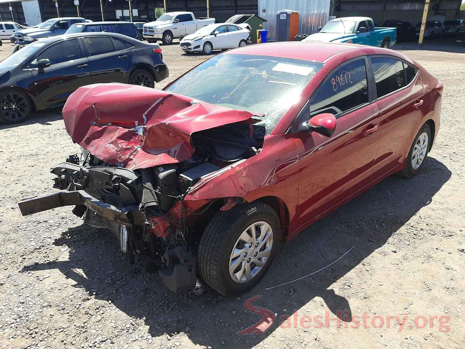 KMHD74LF6HU173168 2017 HYUNDAI ELANTRA