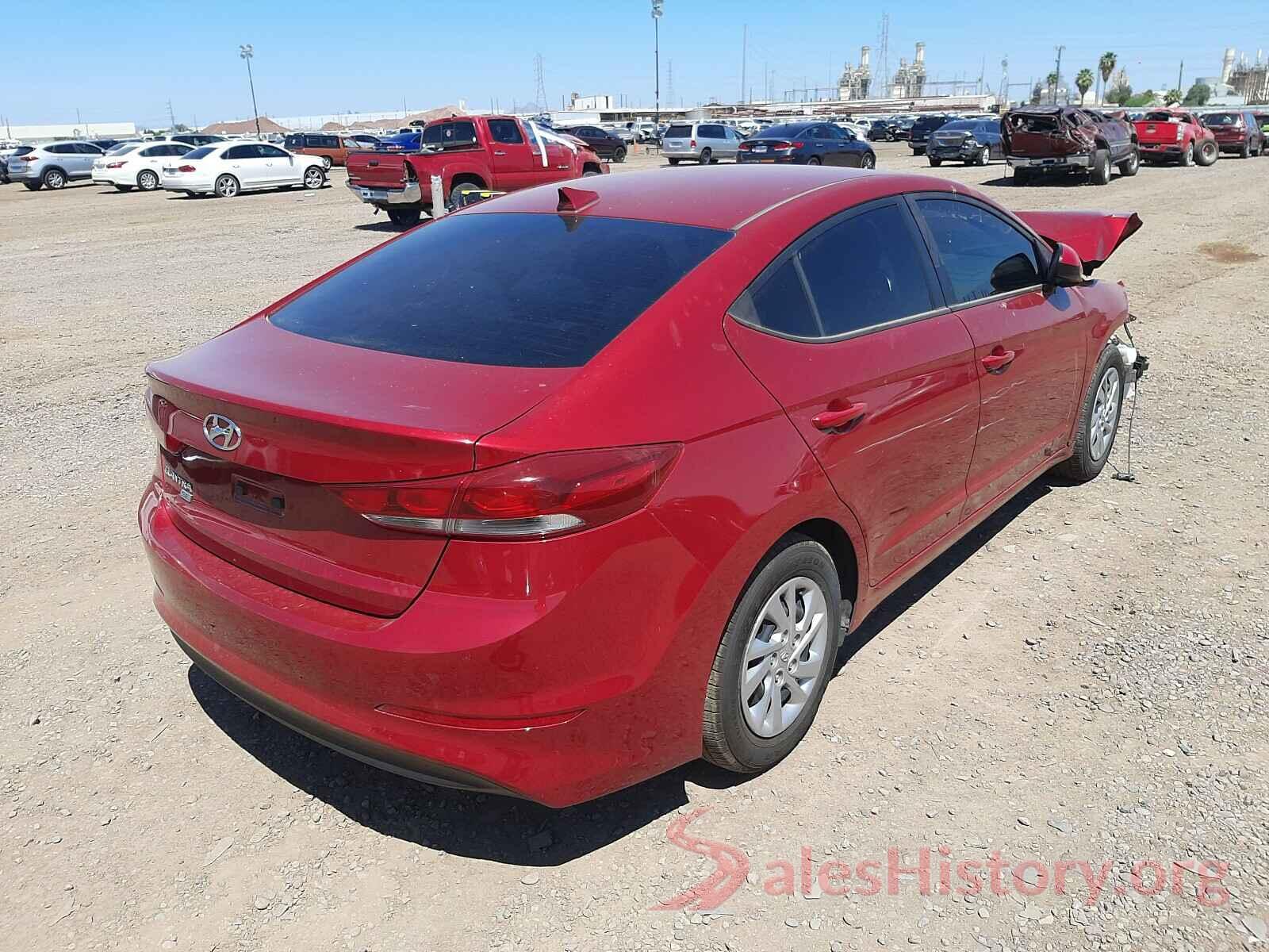 KMHD74LF6HU173168 2017 HYUNDAI ELANTRA