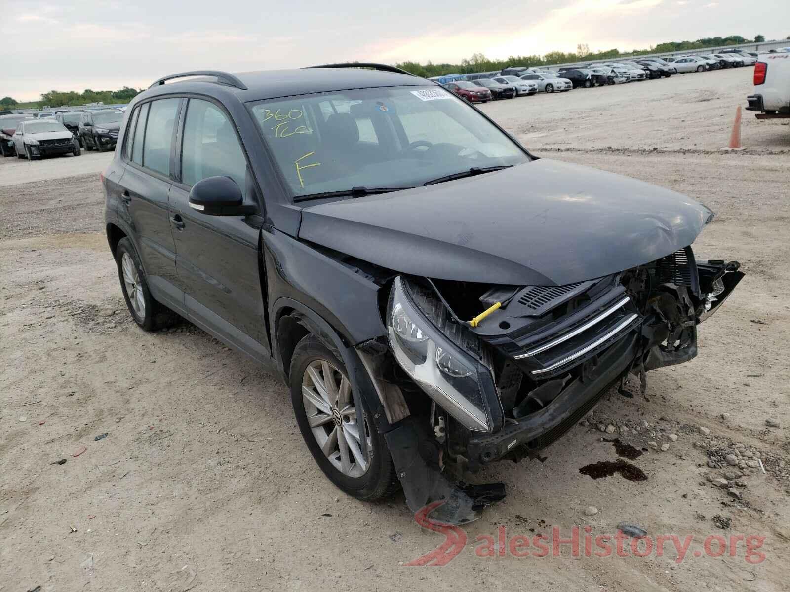 WVGBV7AX7HK048881 2017 VOLKSWAGEN TIGUAN