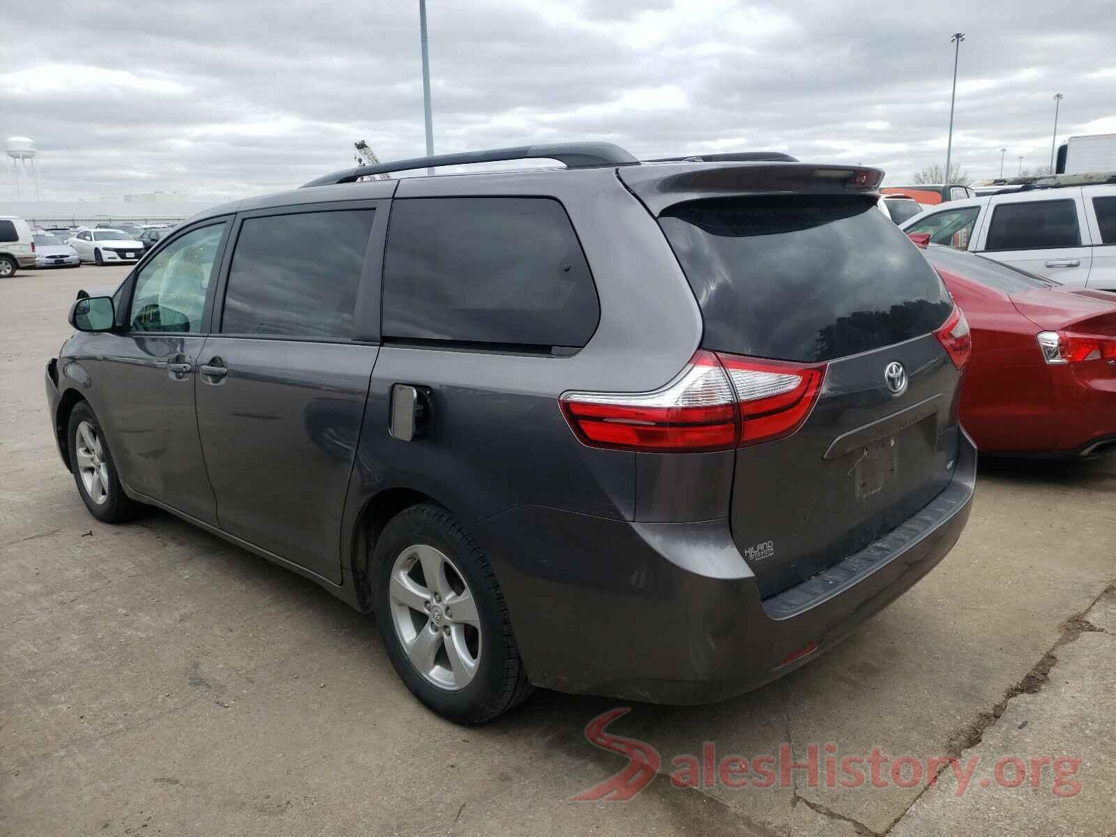 5TDKZ3DC4HS841798 2017 TOYOTA SIENNA