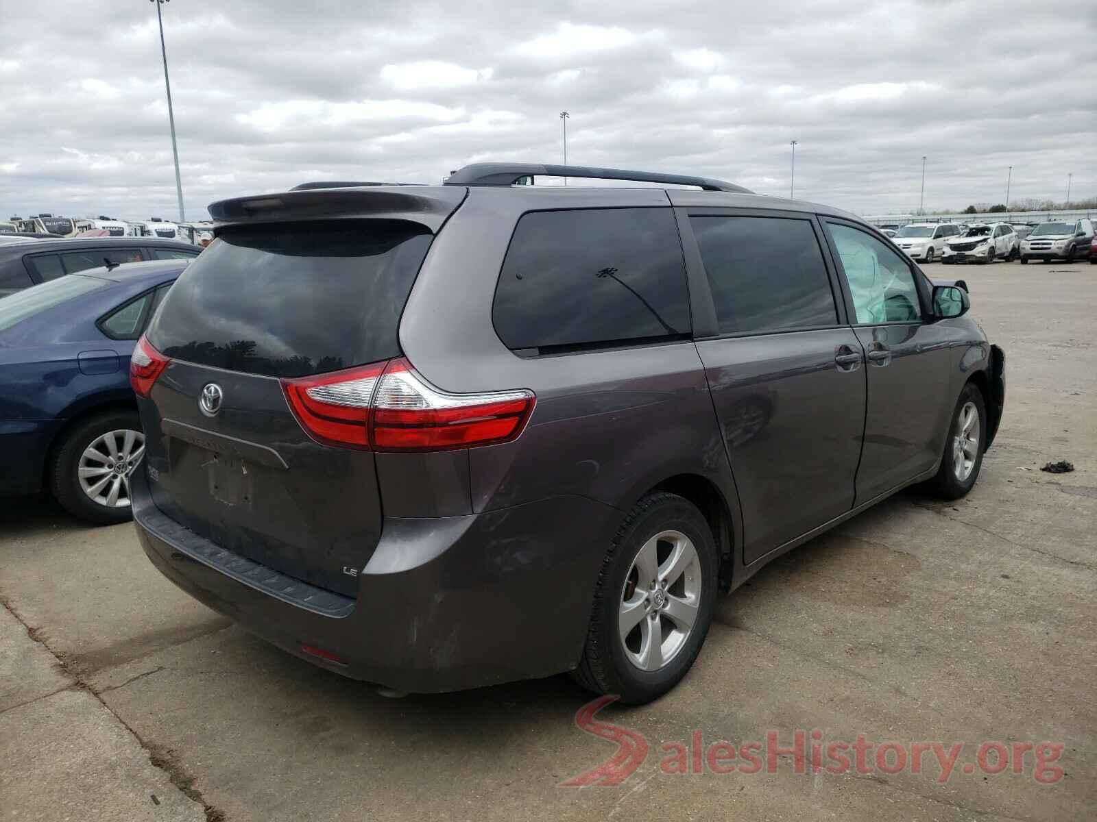 5TDKZ3DC4HS841798 2017 TOYOTA SIENNA