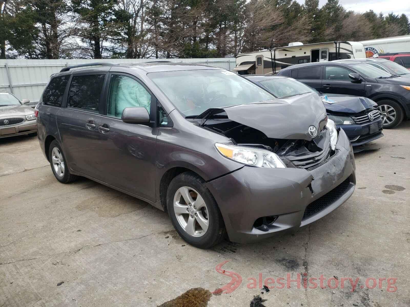 5TDKZ3DC4HS841798 2017 TOYOTA SIENNA