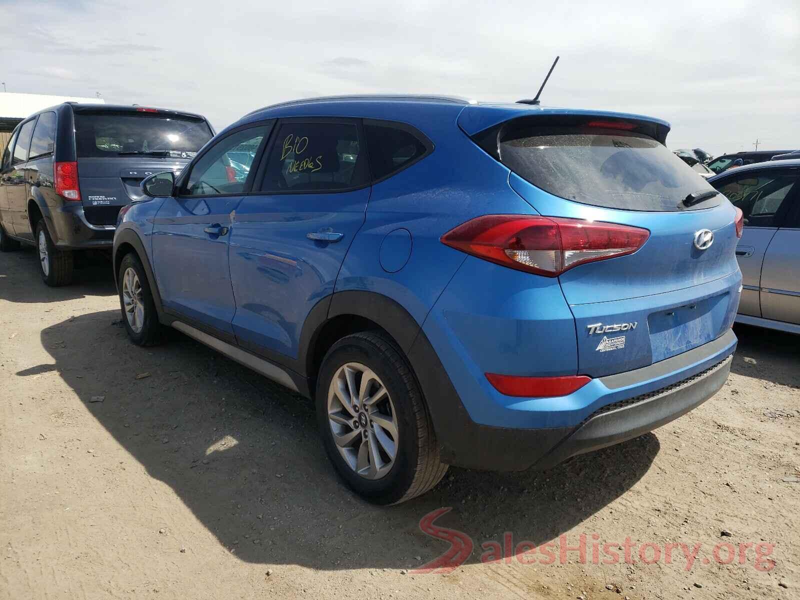 KM8J3CA43HU292919 2017 HYUNDAI TUCSON