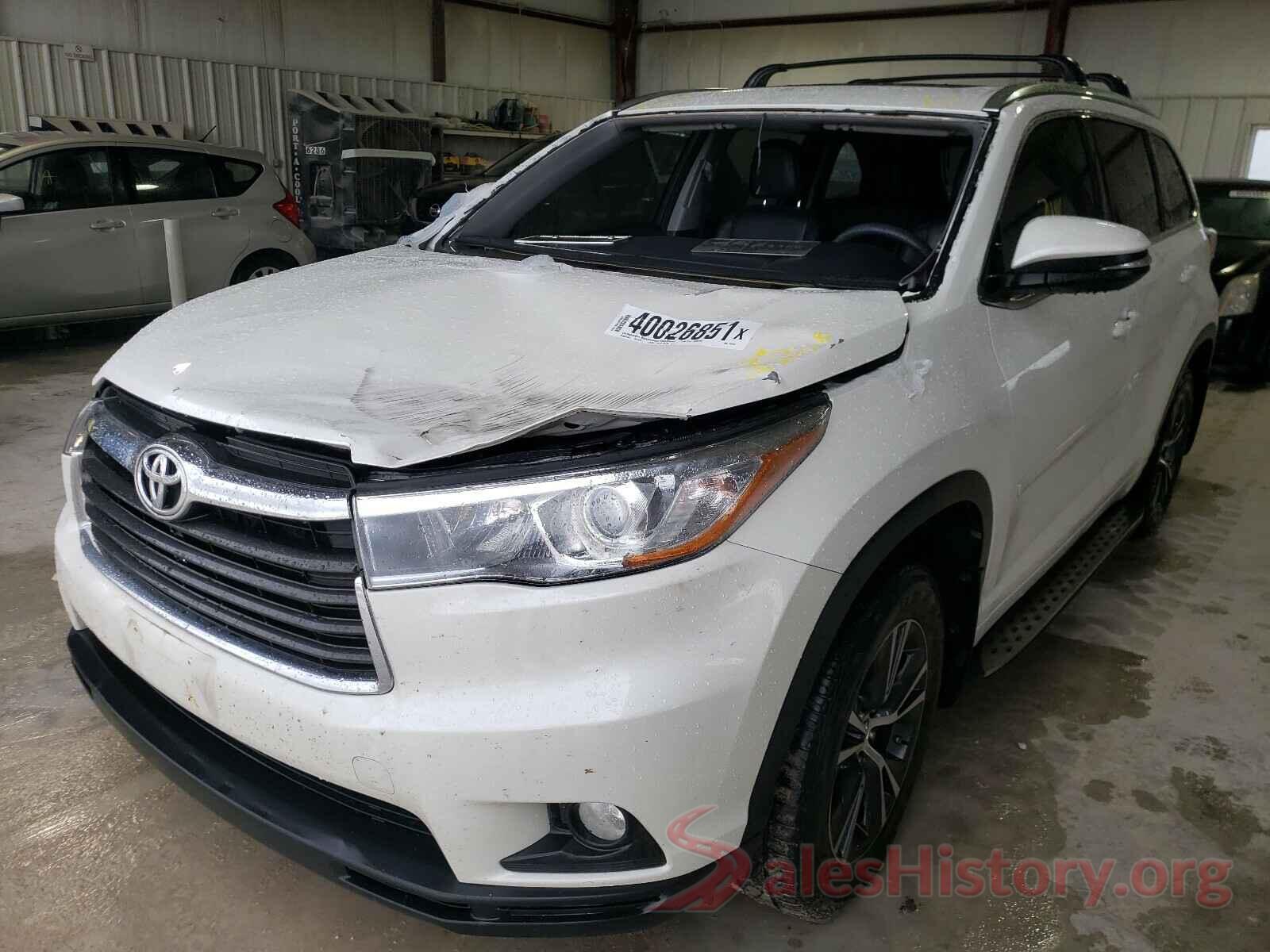 5TDKKRFH8GS182428 2016 TOYOTA HIGHLANDER