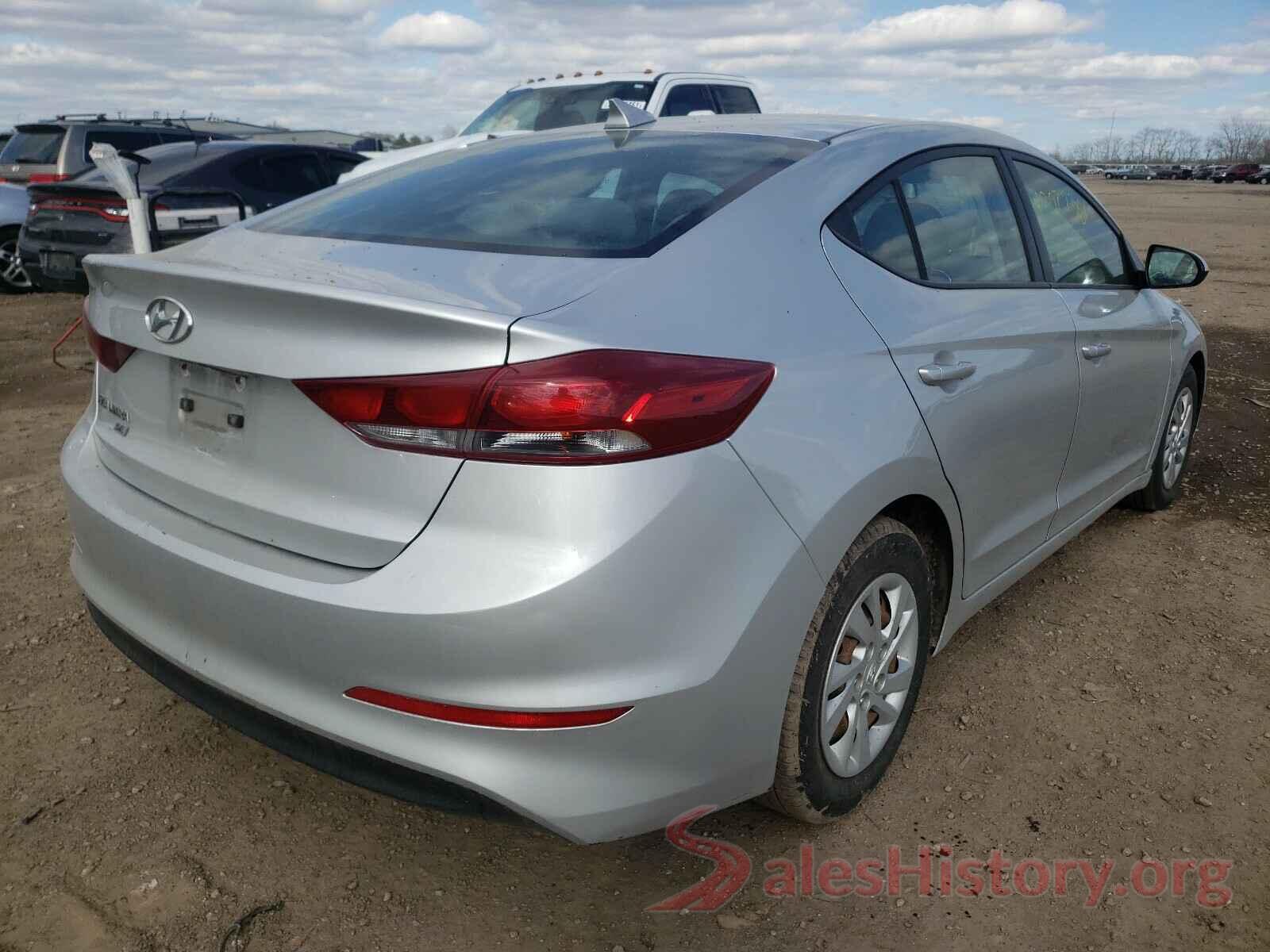 5NPD74LF4HH174771 2017 HYUNDAI ELANTRA