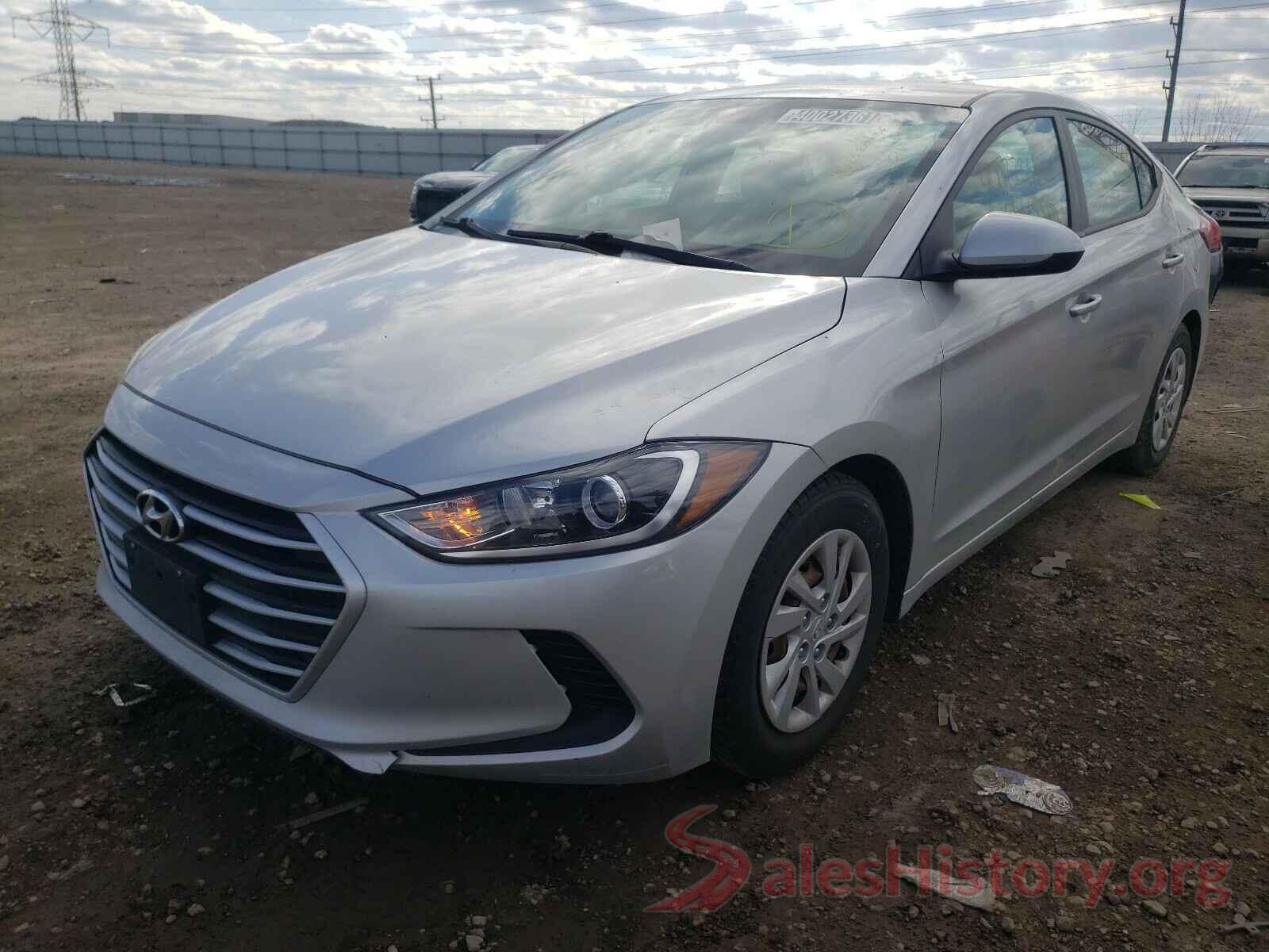 5NPD74LF4HH174771 2017 HYUNDAI ELANTRA