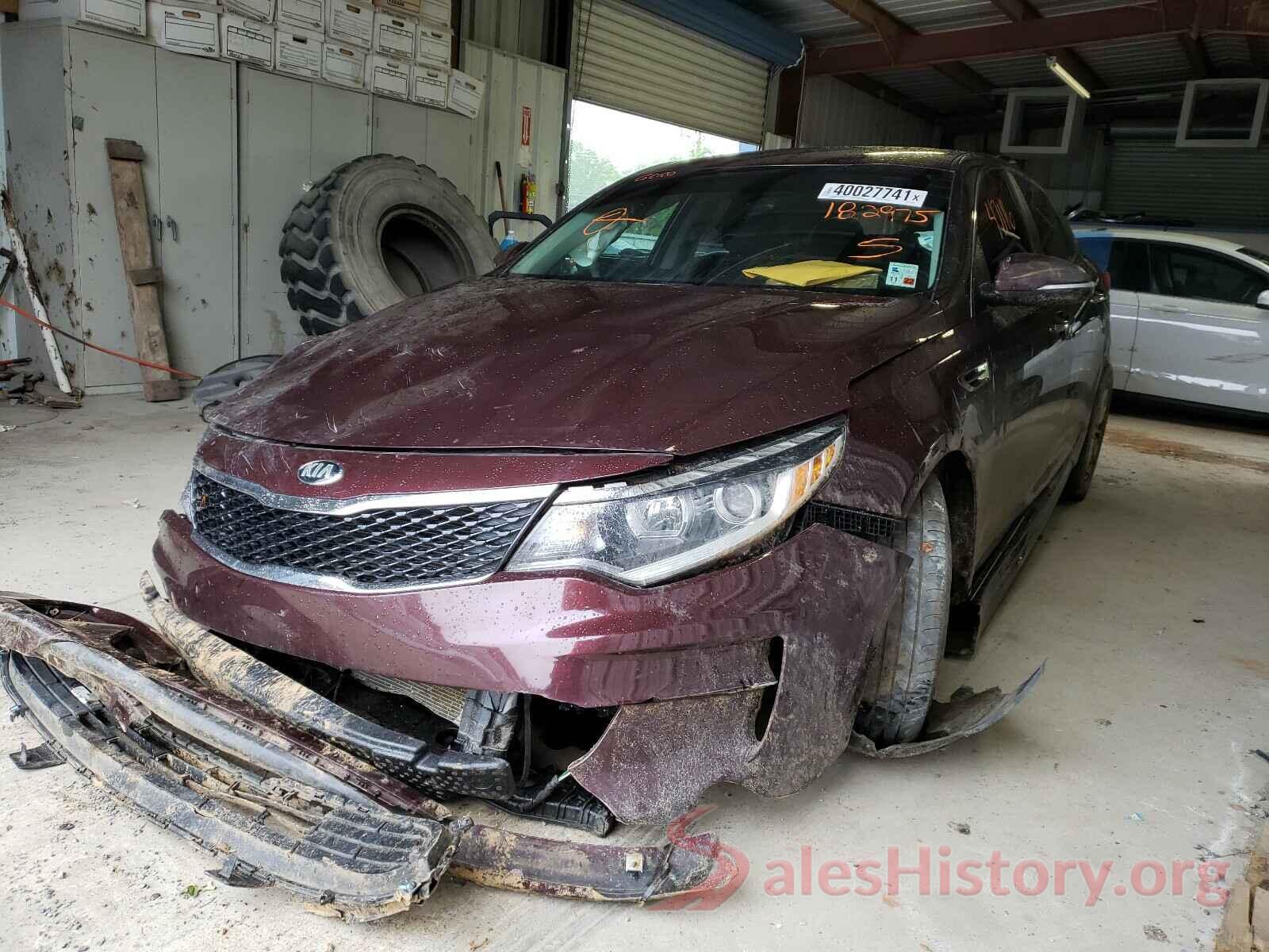 5XXGT4L35JG182975 2018 KIA OPTIMA