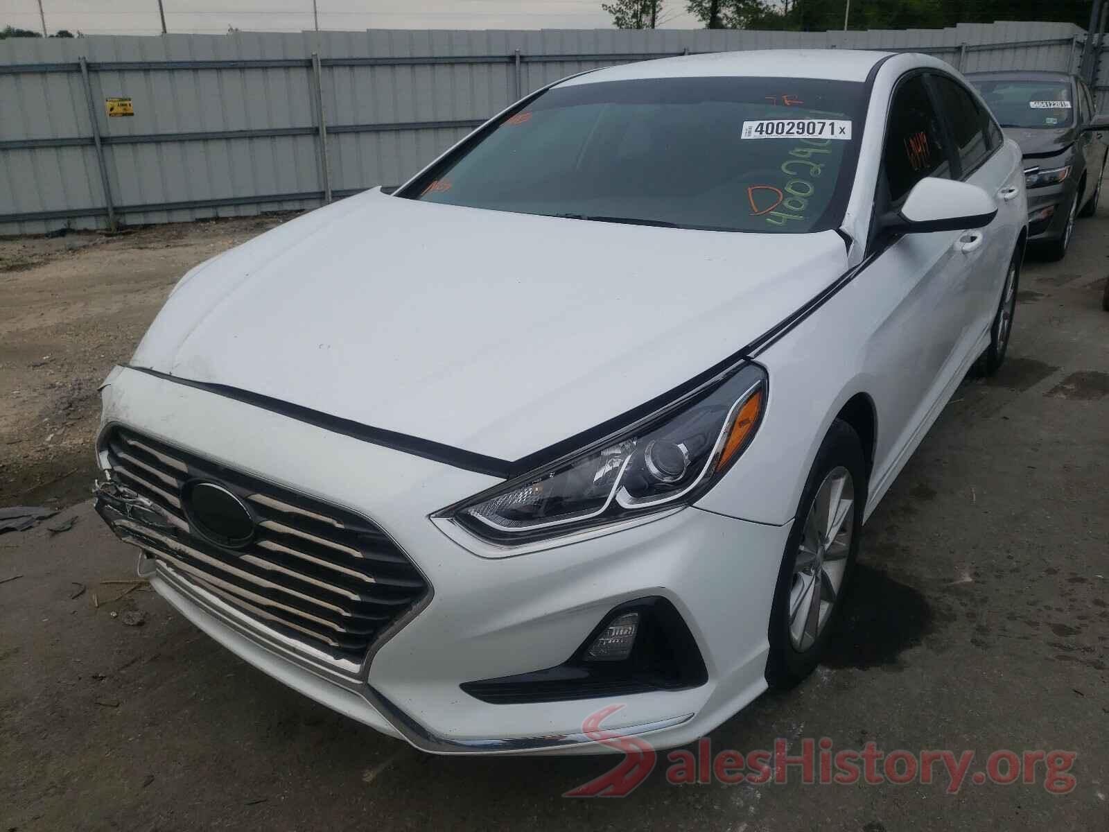 5NPE24AF2KH760110 2019 HYUNDAI SONATA