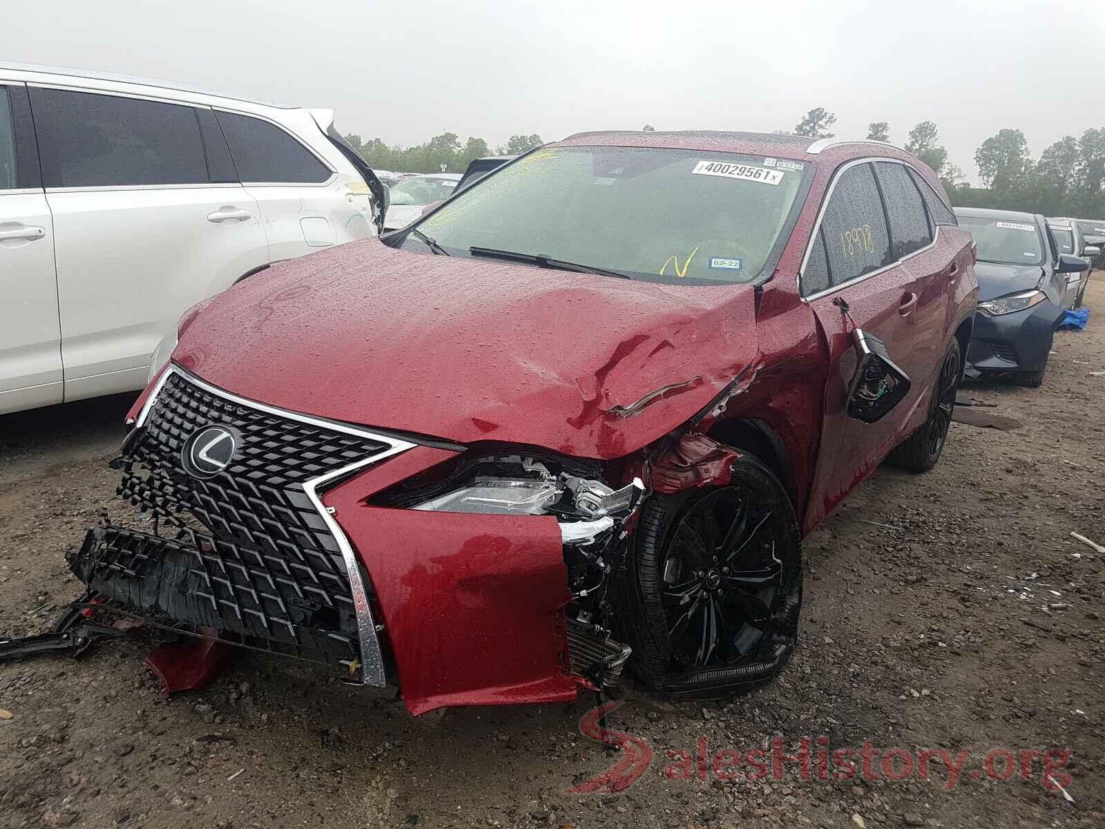 JTJHZKEA6L2016313 2020 LEXUS RX350