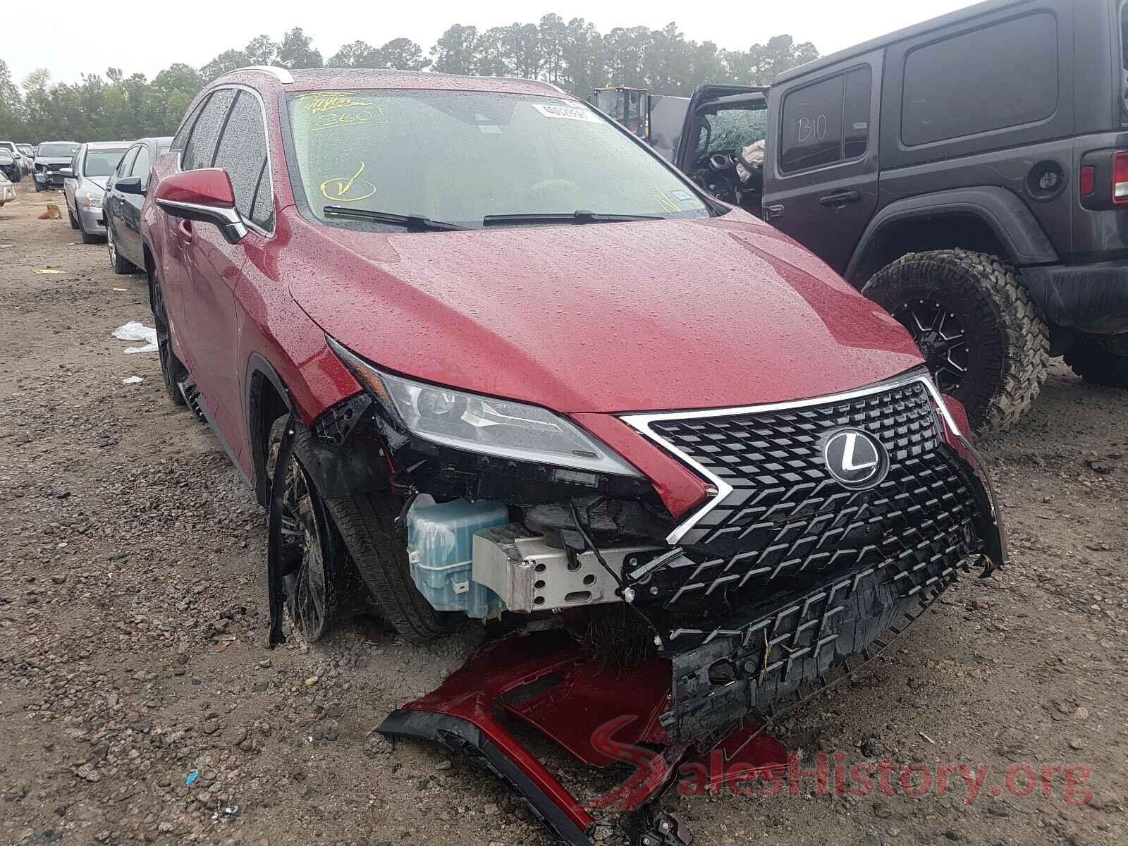 JTJHZKEA6L2016313 2020 LEXUS RX350