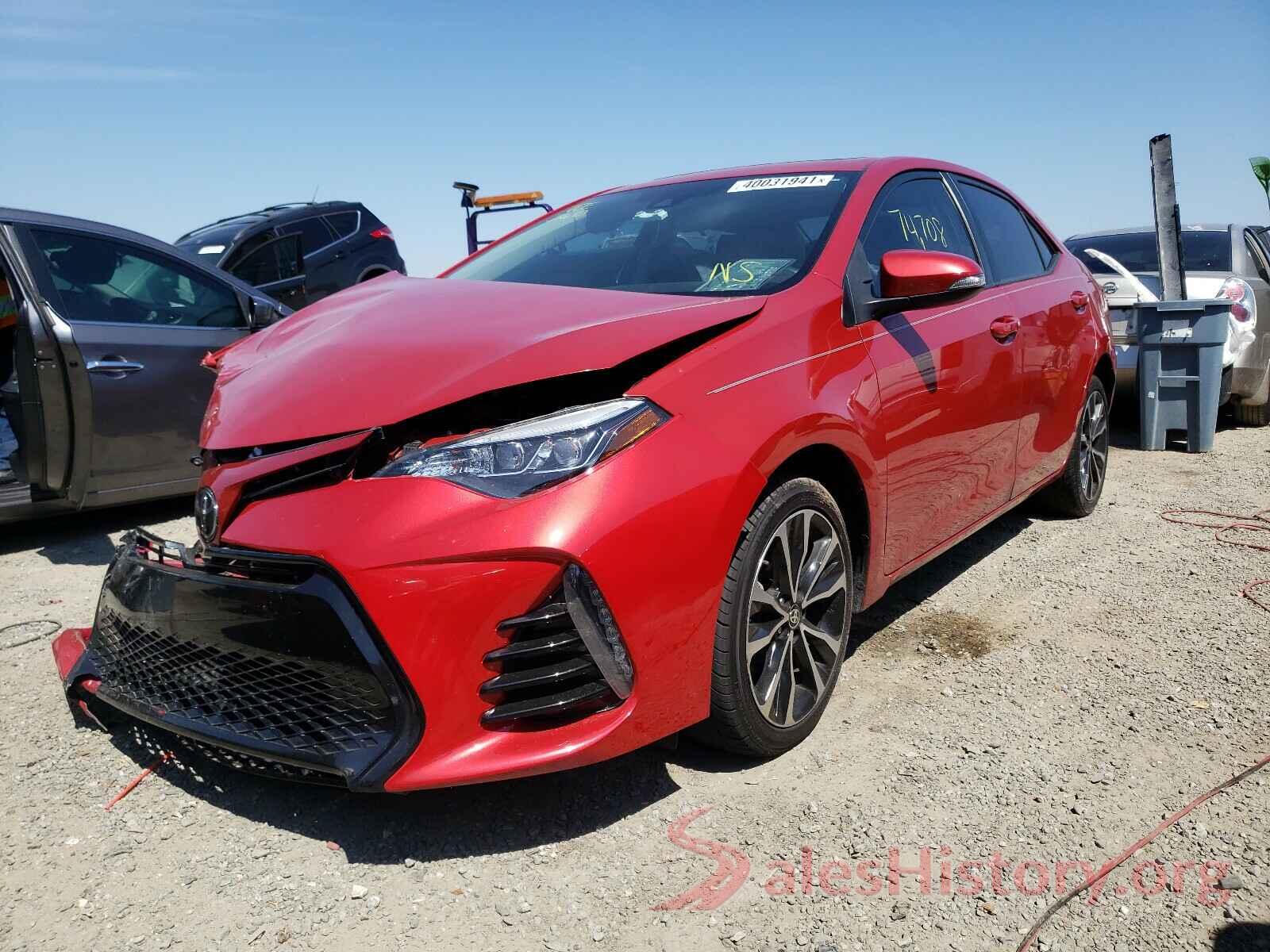 5YFBURHE7HP665545 2017 TOYOTA COROLLA