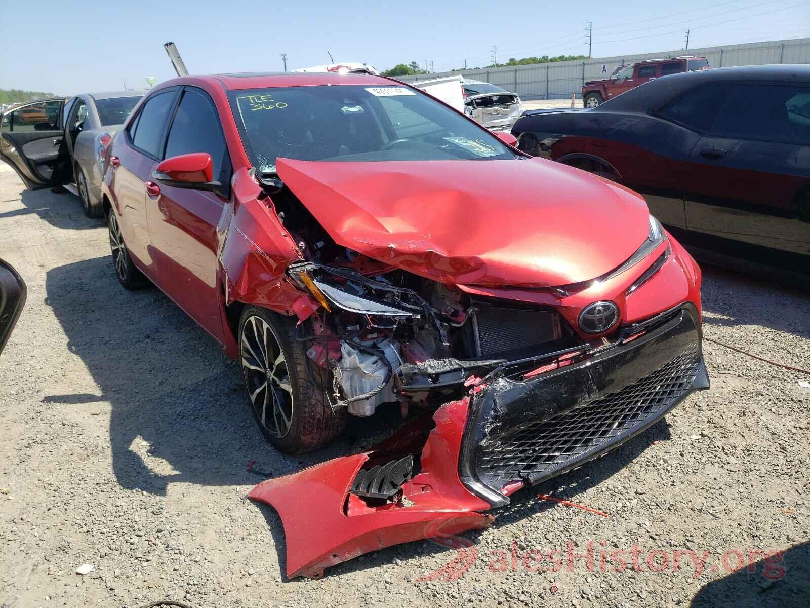 5YFBURHE7HP665545 2017 TOYOTA COROLLA