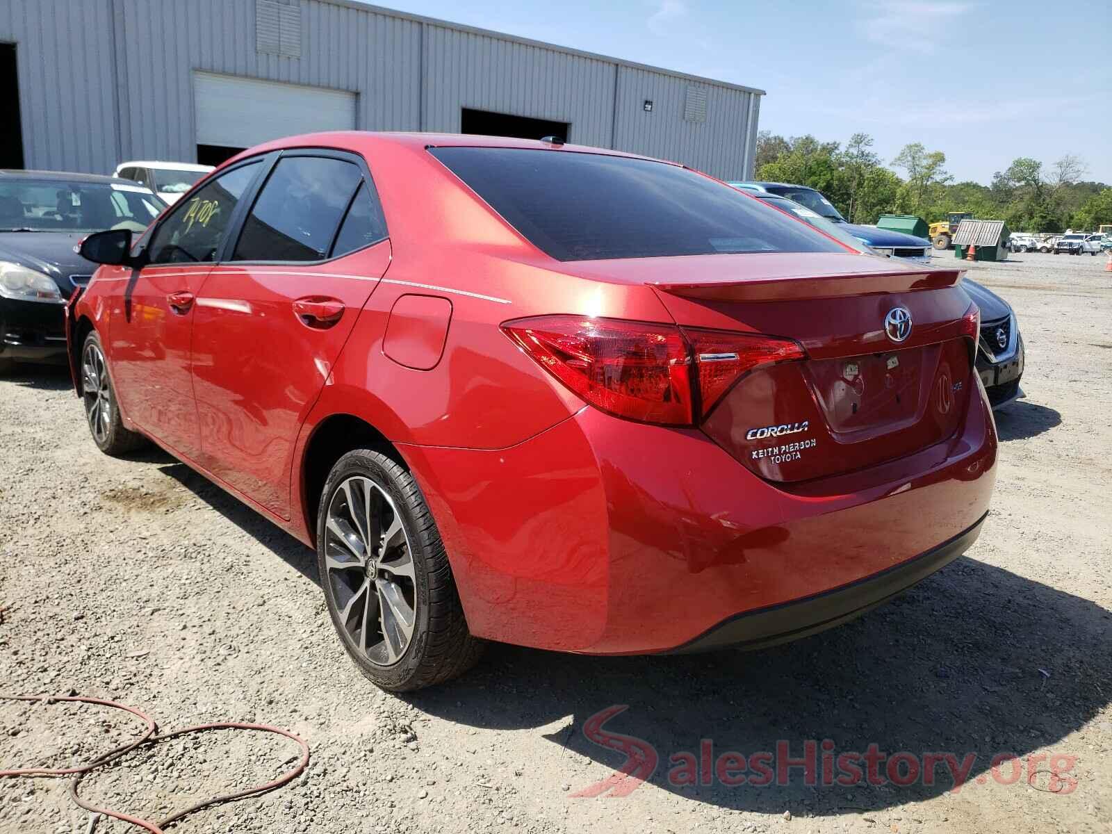 5YFBURHE7HP665545 2017 TOYOTA COROLLA