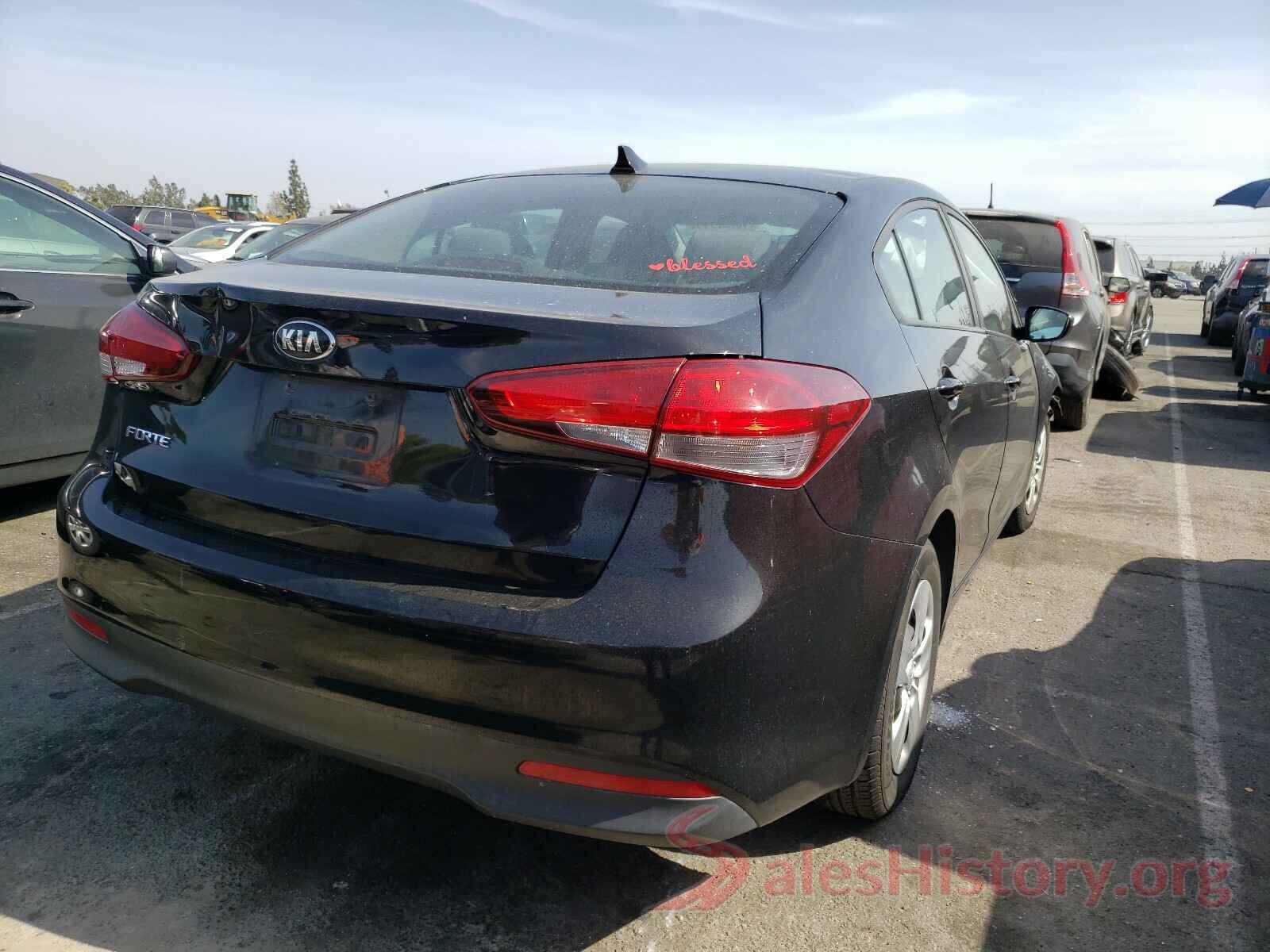 3KPFK4A74HE103349 2017 KIA FORTE