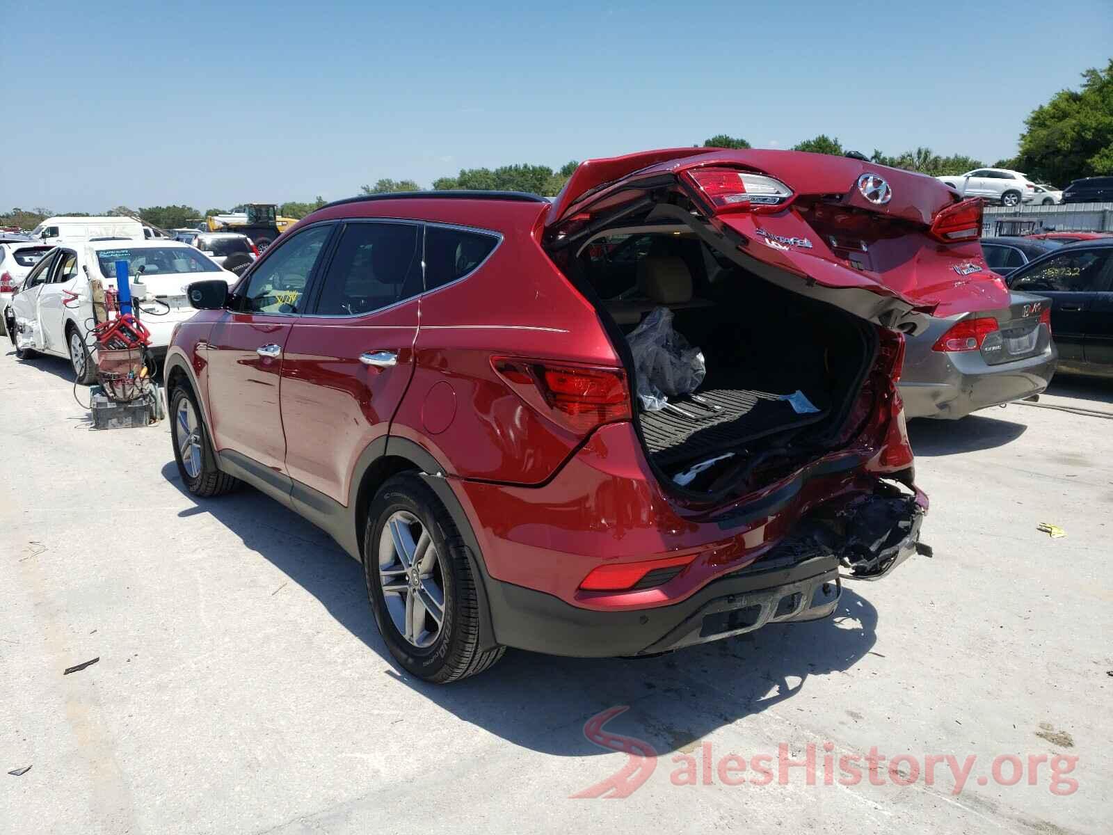 5XYZUDLB5HG436798 2017 HYUNDAI SANTA FE