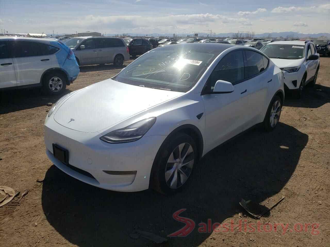 5YJYGDEE3LF026477 2020 TESLA MODEL Y