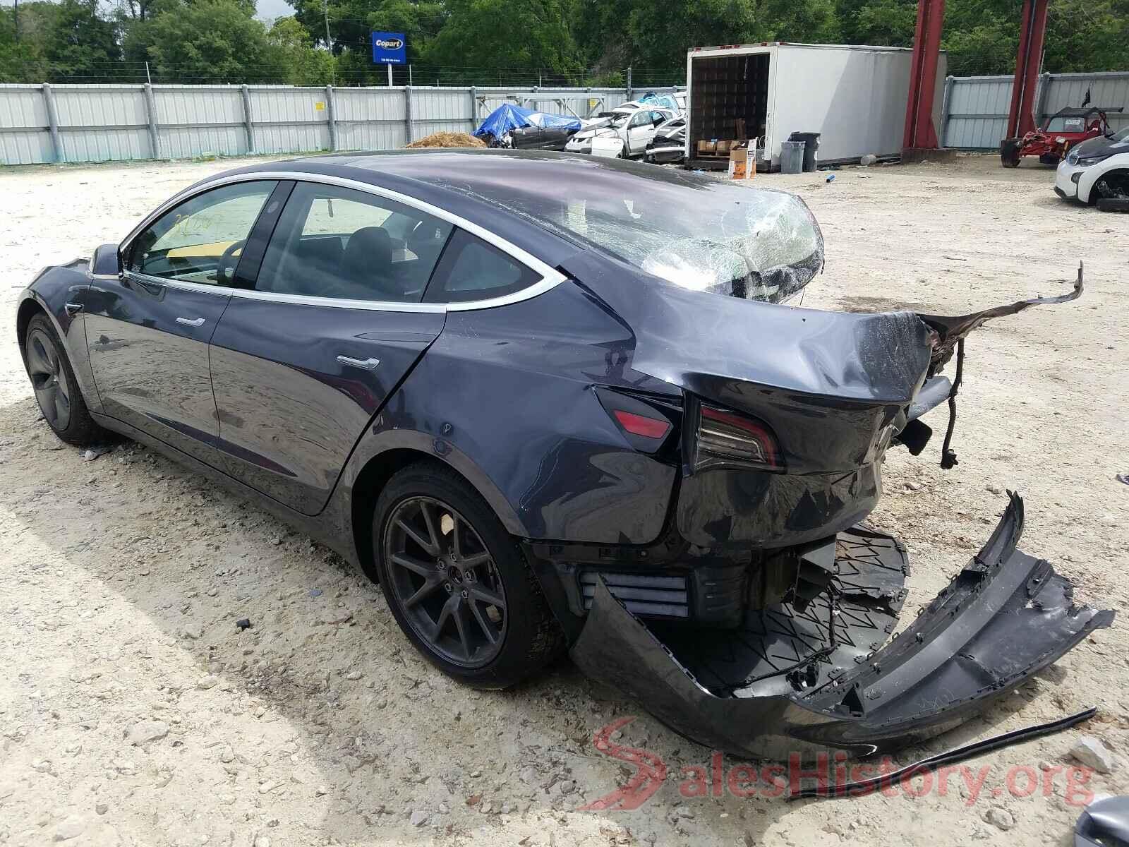 5YJ3E1EA7JF037913 2018 TESLA MODEL 3