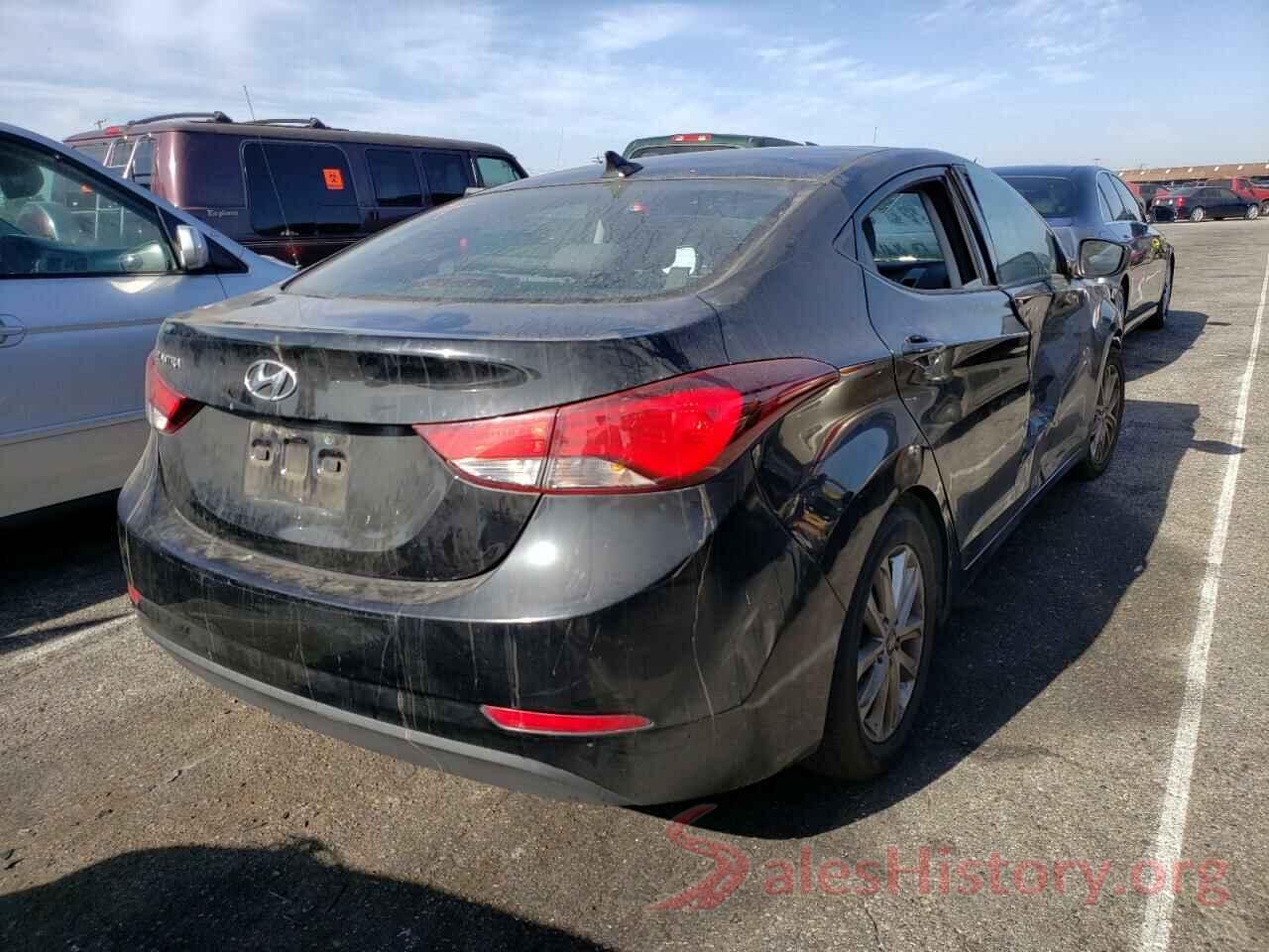 KMHDH4AE7GU480757 2016 HYUNDAI ELANTRA