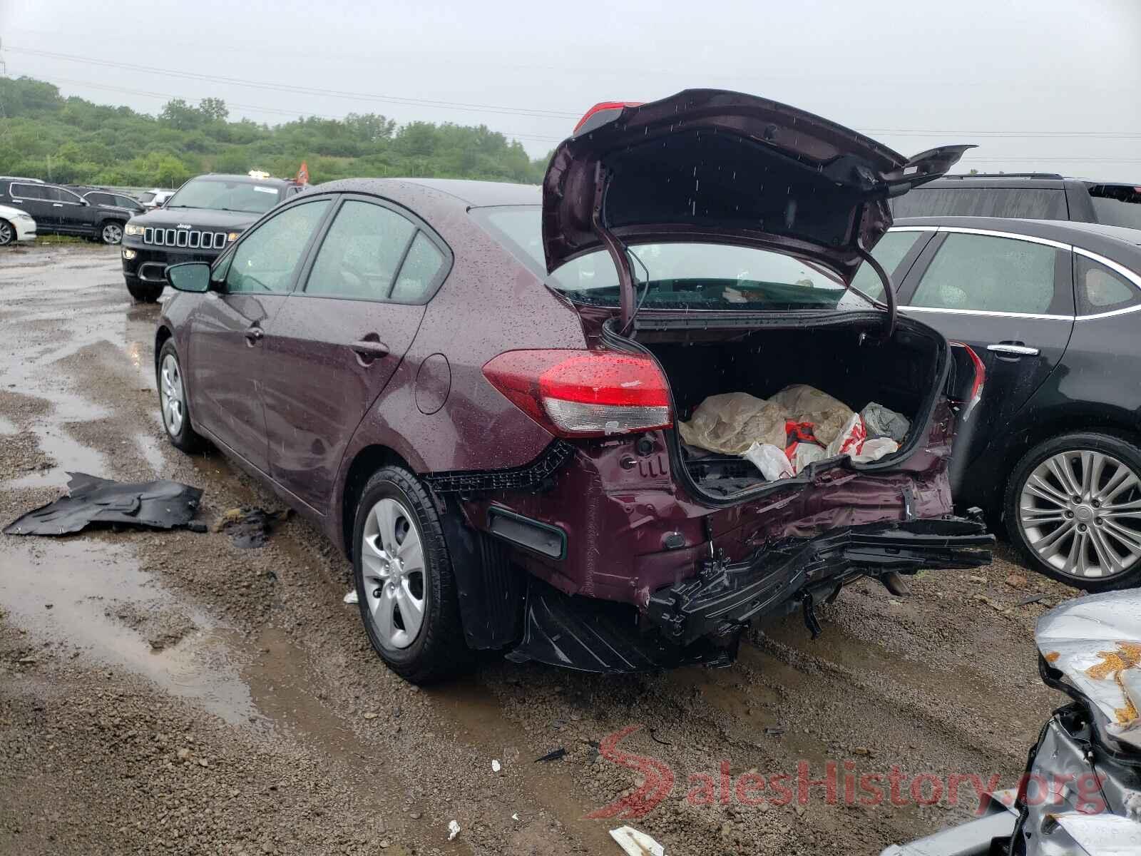 3KPFK4A76JE282595 2018 KIA FORTE