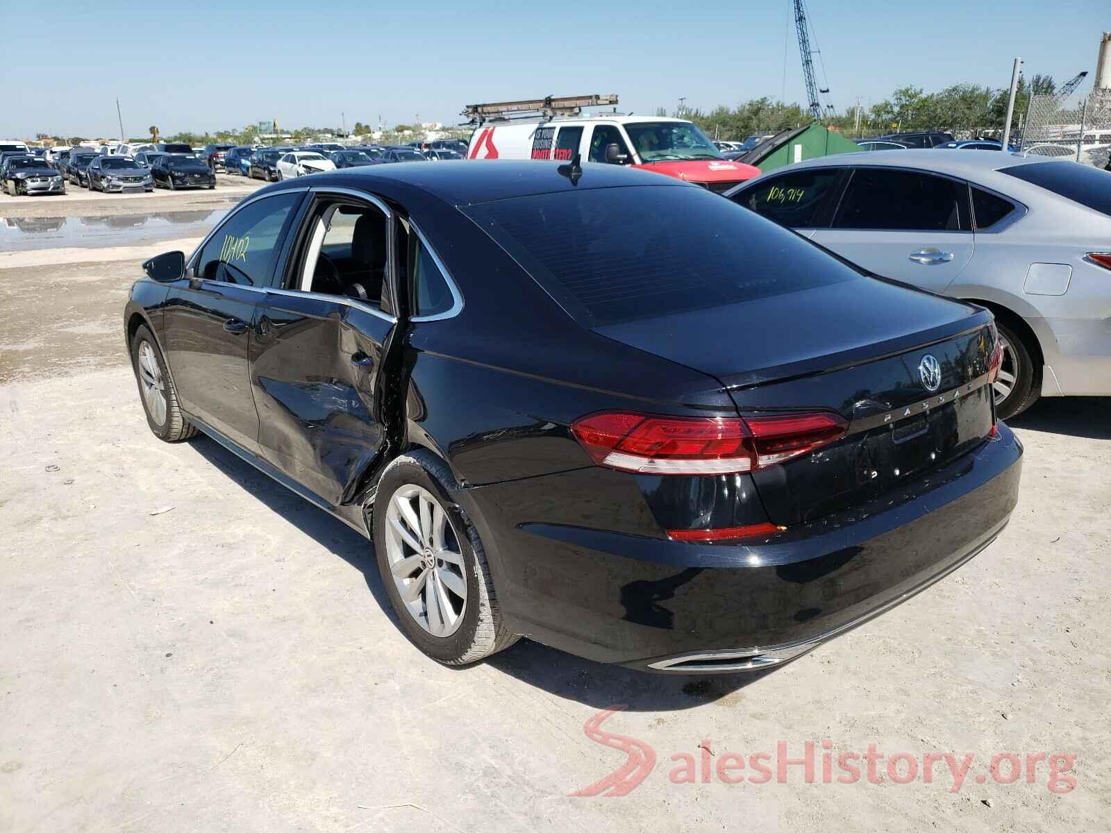 1VWWA7A32LC013261 2020 VOLKSWAGEN PASSAT