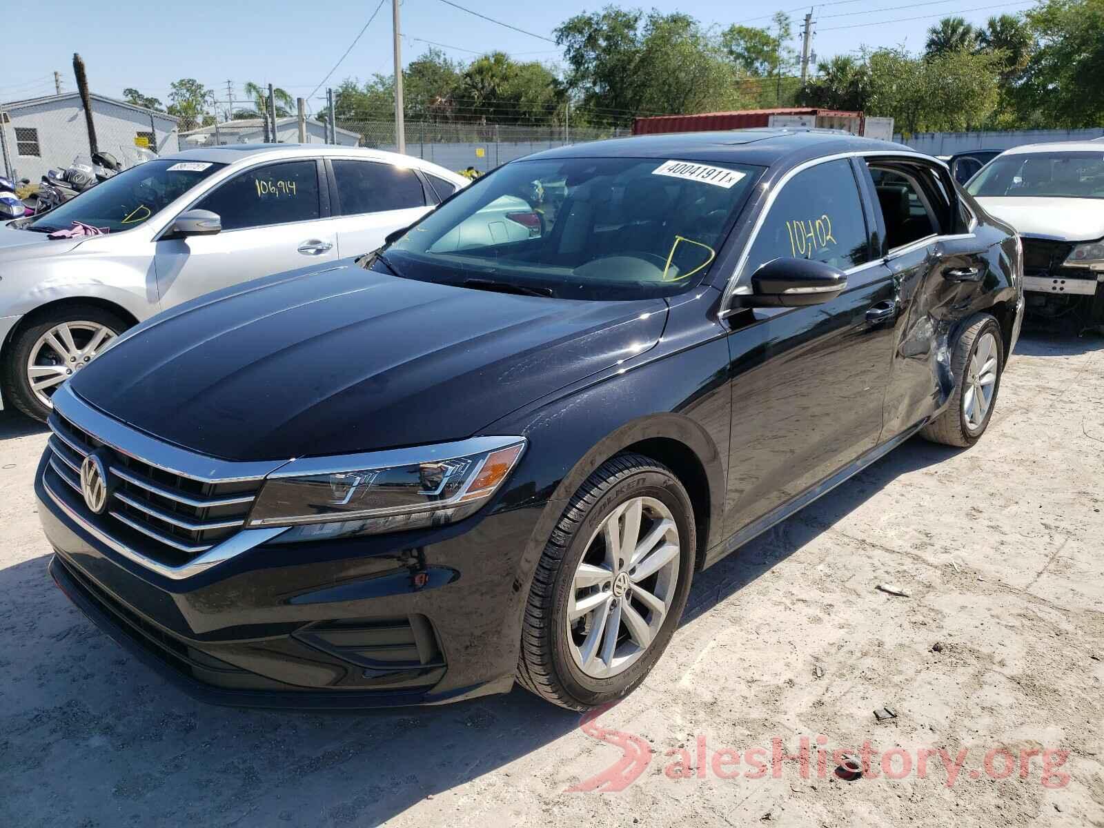 1VWWA7A32LC013261 2020 VOLKSWAGEN PASSAT