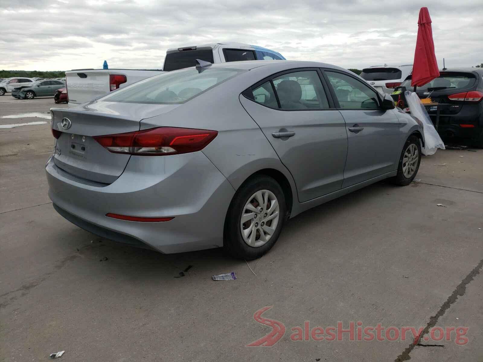 5NPD74LF7HH163117 2017 HYUNDAI ELANTRA