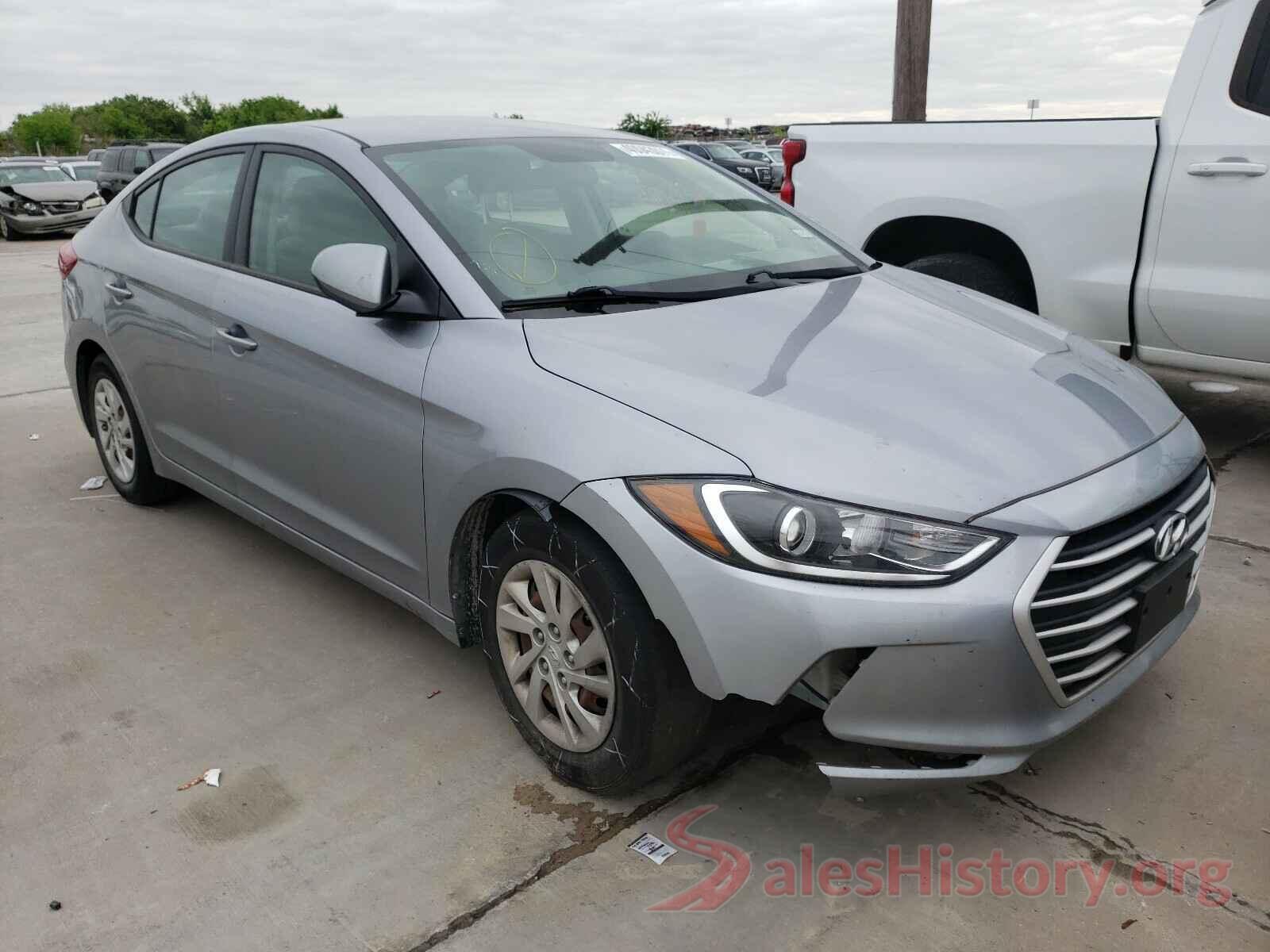 5NPD74LF7HH163117 2017 HYUNDAI ELANTRA